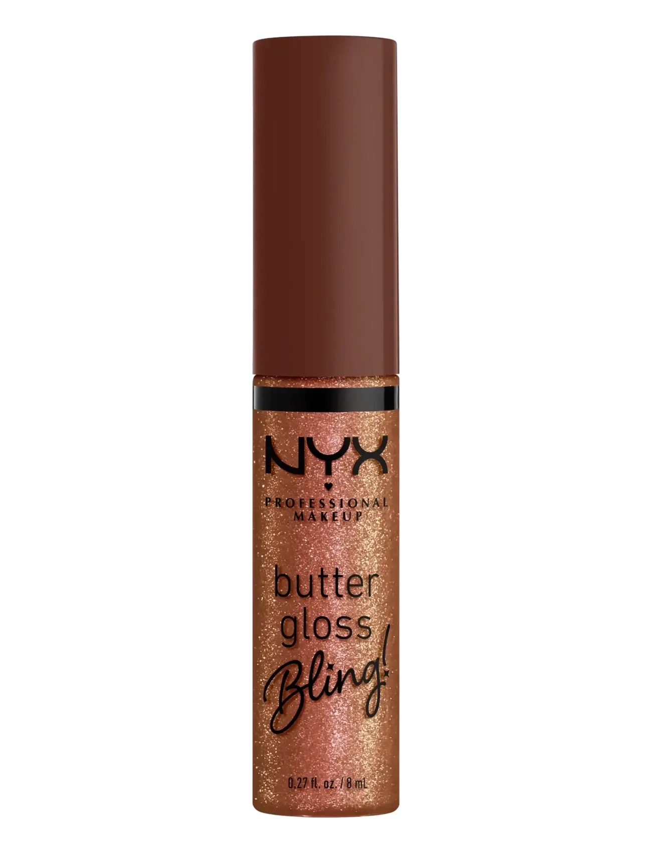 NYX Professional Makeup - NYX Professional Makeup Butter Gloss Bling! Lip Gloss 08 Hustla 8 ml - smink - hustla - 1