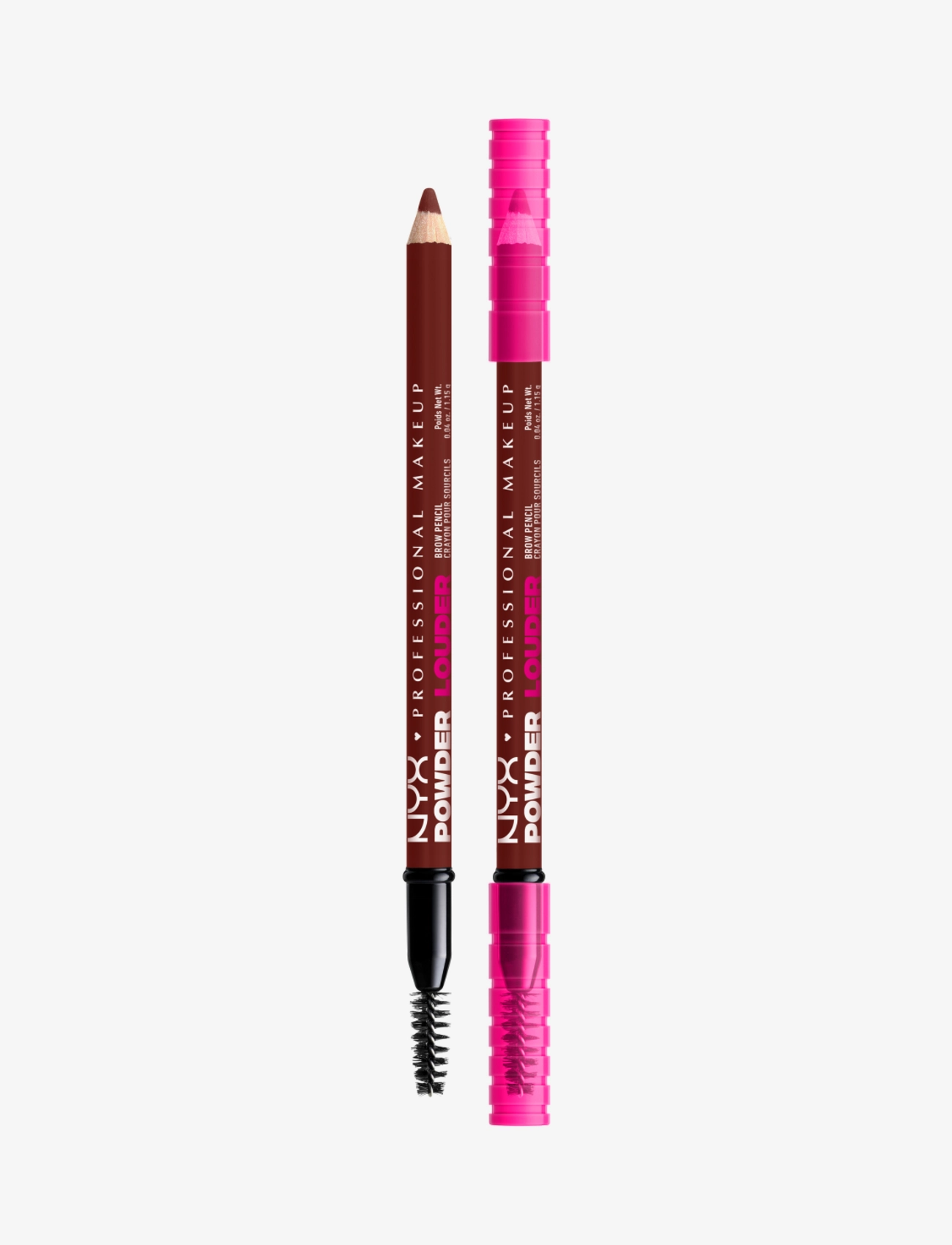 NYX Professional Makeup Nyx Professional Makeup Powder Louder 04 Black Cherry Brow Pen, 1.15 G, Black, Øjenbryn > Øjenbrynsblyant, Dame