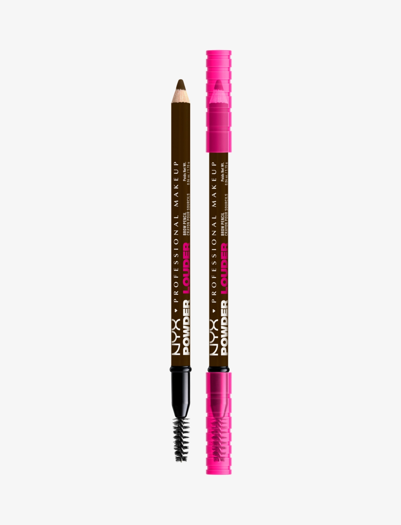 NYX Professional Makeup Nyx Professional Makeup Powder Louder 06 Ash Brown Brow Pen, 1.15 G, Brown, Øjenbryn > Øjenbrynsblyant, Dame