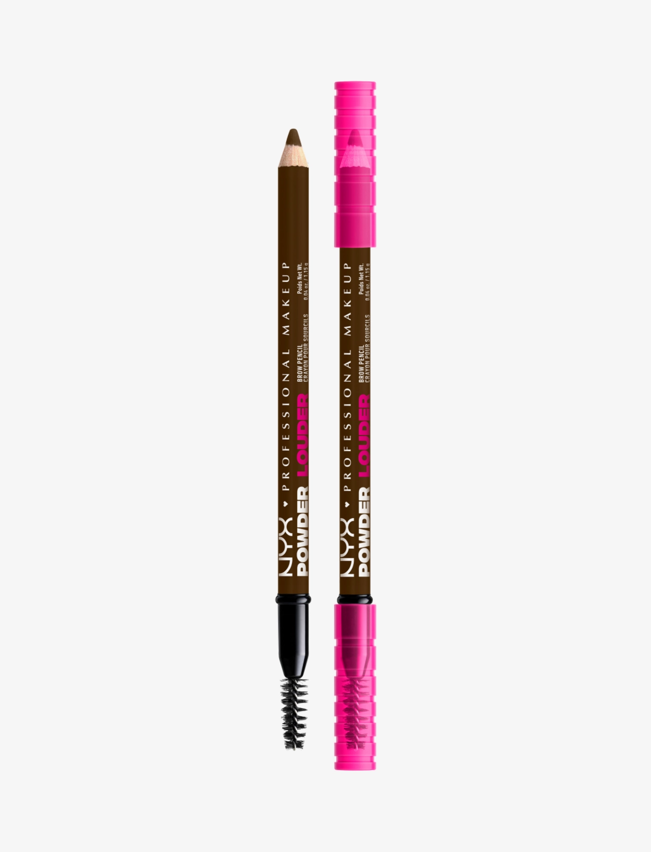 NYX Professional Makeup Powder Louder 07 Espresso Brow Pen, Øjenbrynsblyant, Brun, Str: 1.15 G