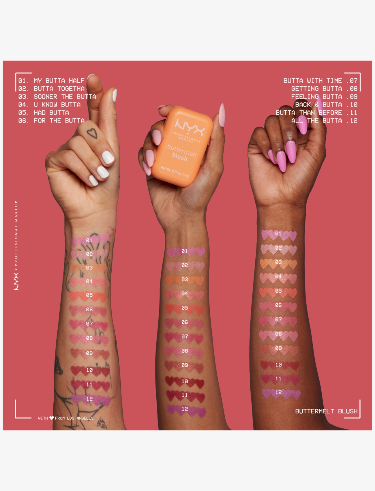 Buttermelt Blush #01-my Butta Halv 5 g 7