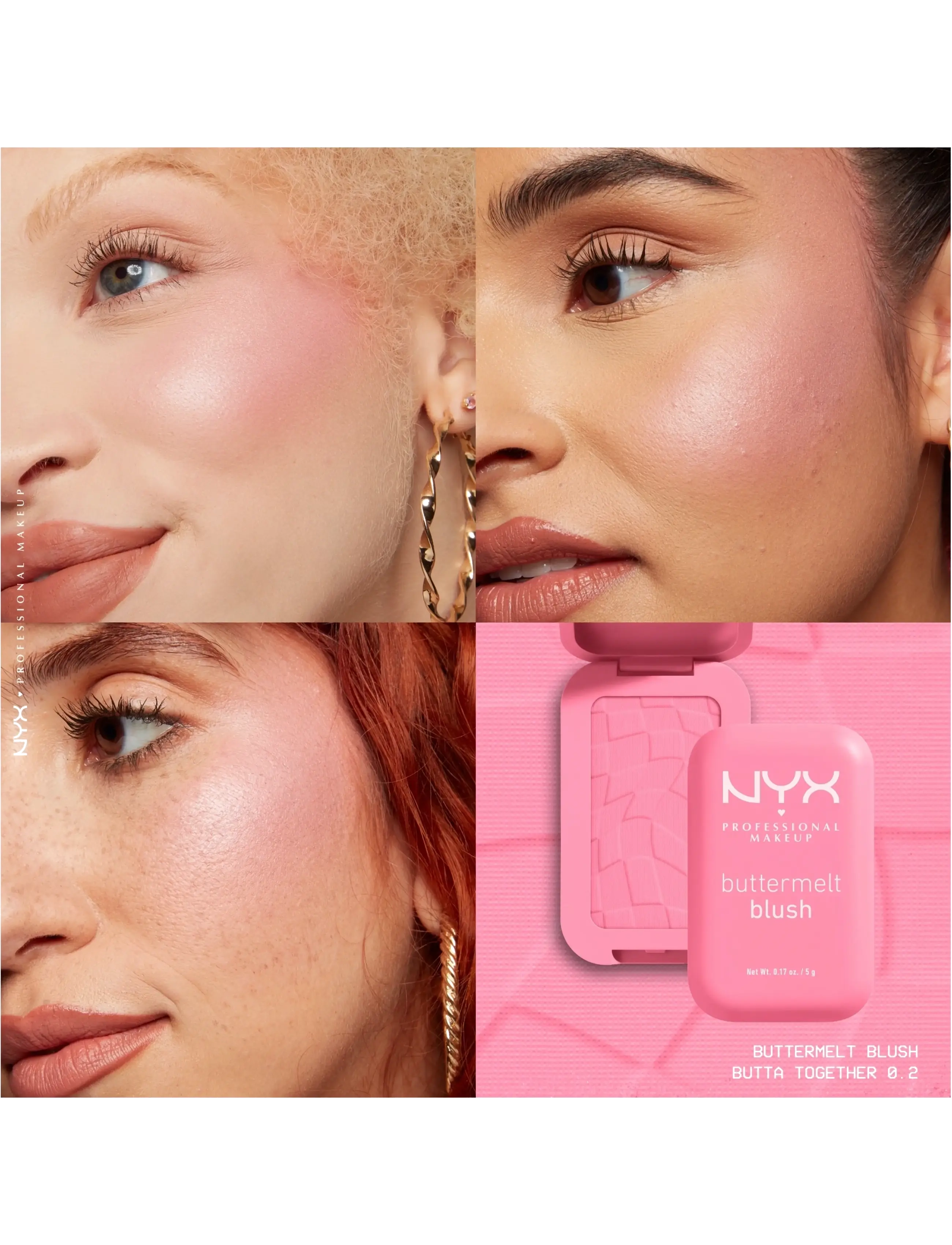 NYX Professional Makeup - NYX Professional Makeup Buttermelt Blush 02 Butta Together - makeup - butta together - 2
