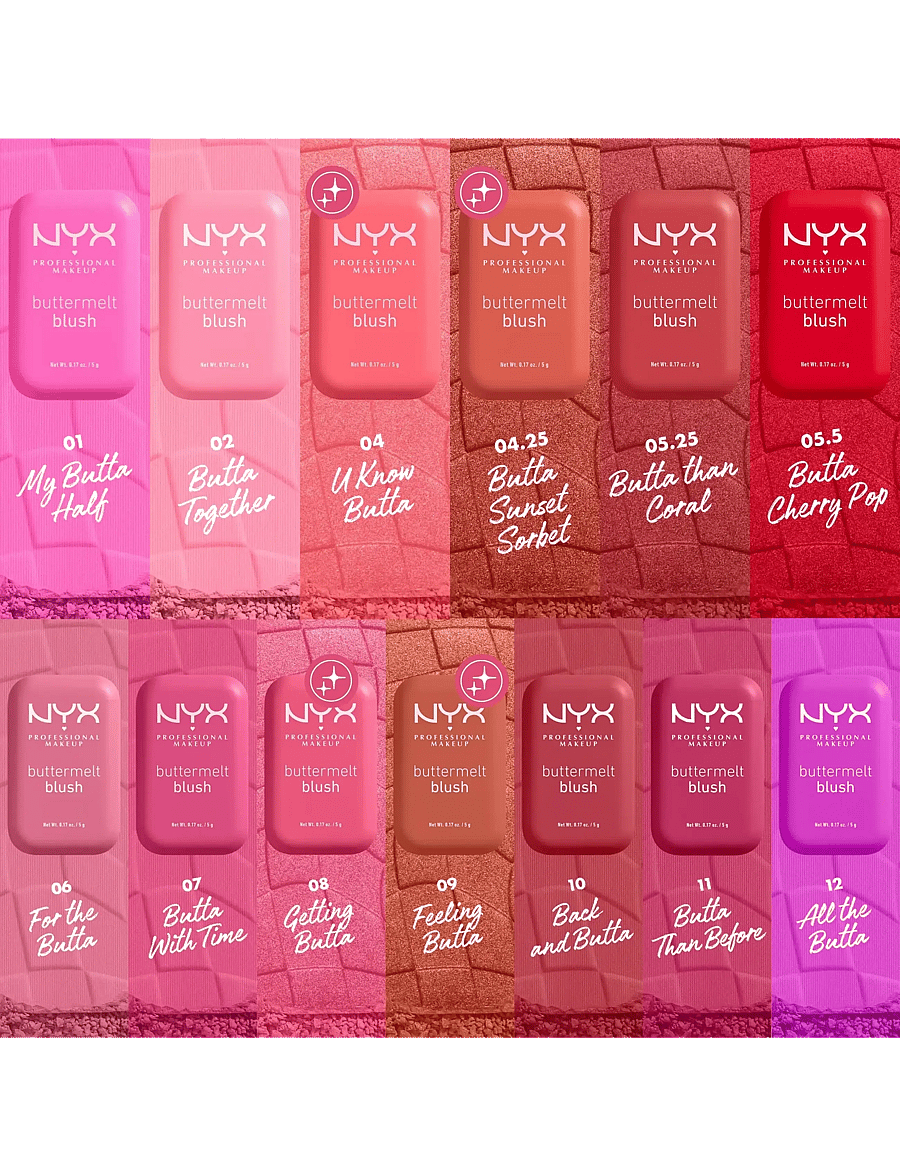NYX Professional Makeup - NYX Professional Makeup Buttermelt Blush 04 U Know Butta - makeup - u know butta - 3