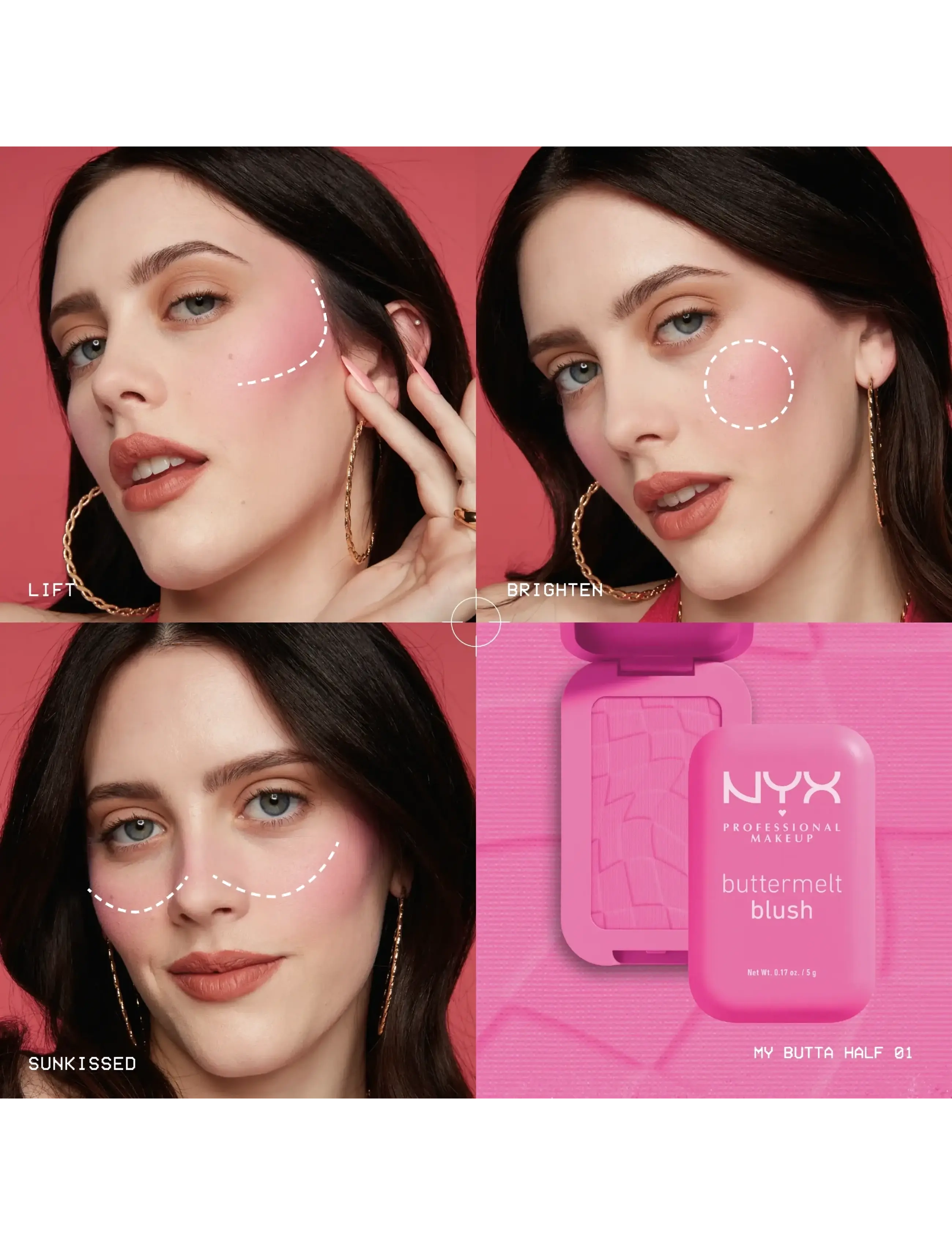 NYX Professional Makeup - NYX Professional Makeup Buttermelt Blush 04 U Know Butta - smink - u know butta - 5