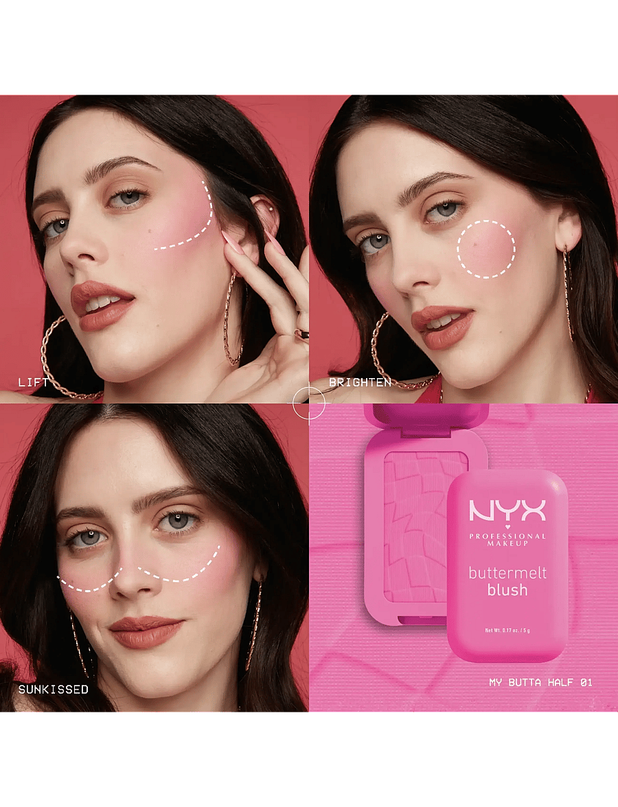 NYX Professional Makeup - NYX Professional Makeup Buttermelt Blush 04 U Know Butta - makeup - u know butta - 5