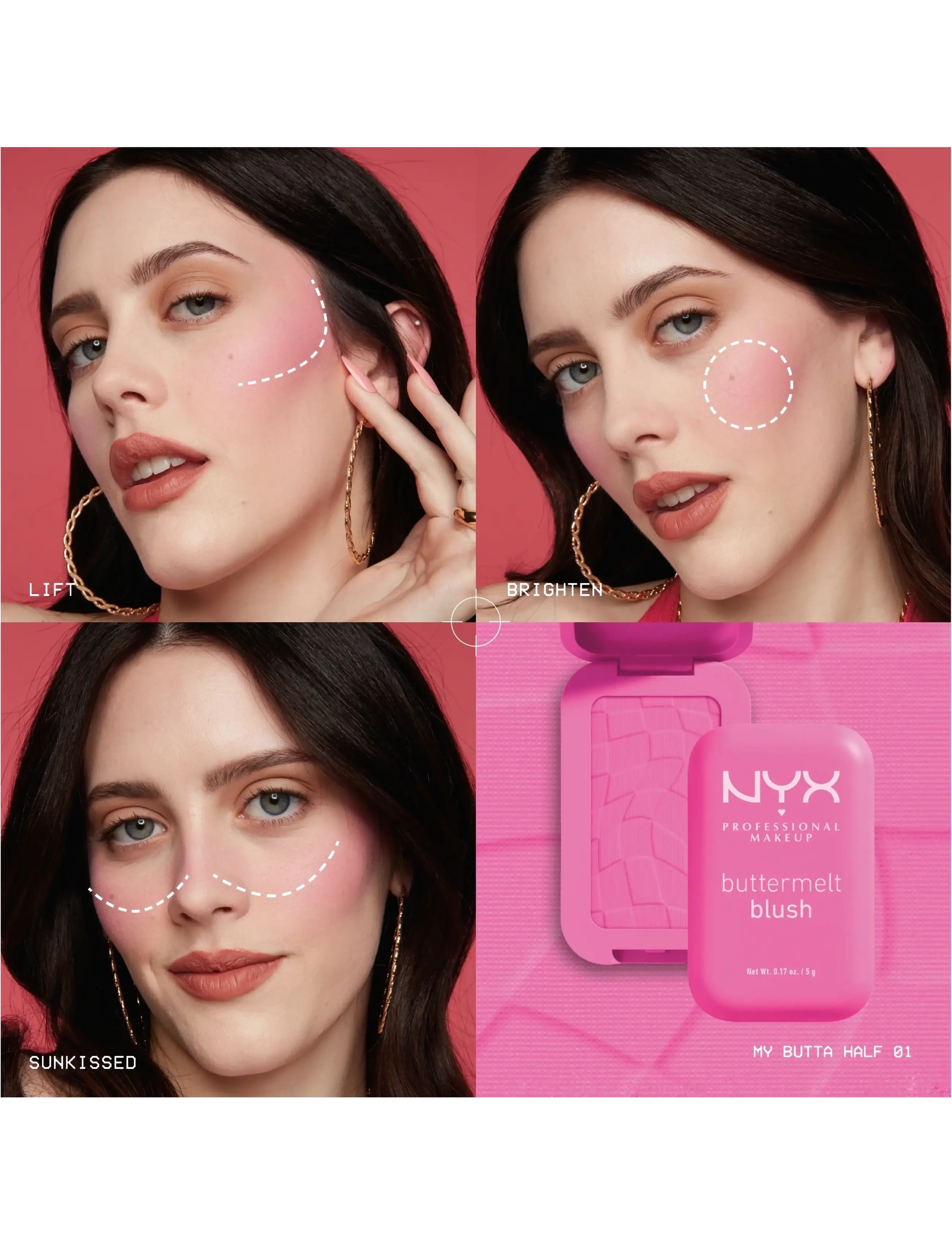 NYX Professional Makeup - NYX Professional Makeup Buttermelt Blush 05 Had Butta - sminke - had butta - 5