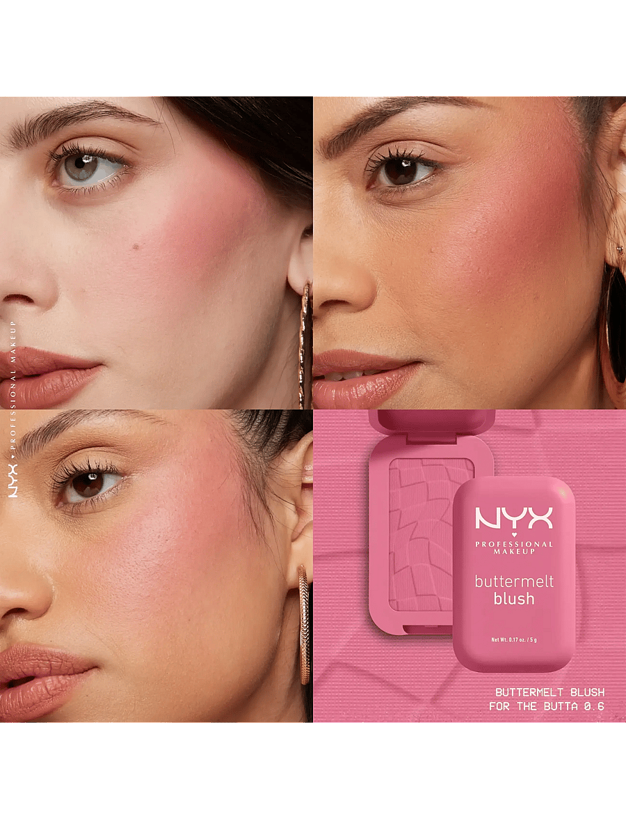 NYX Professional Makeup - NYX Professional Makeup Buttermelt Blush 06 For The Butta - makeup - for the butta - 5