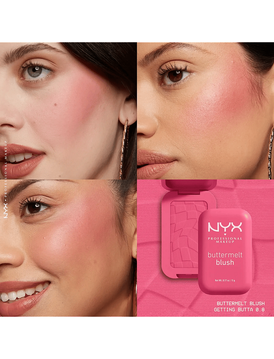 NYX Professional Makeup - NYX Professional Makeup Buttermelt Blush 08 Getting Butta - makeup - getting butta - 2