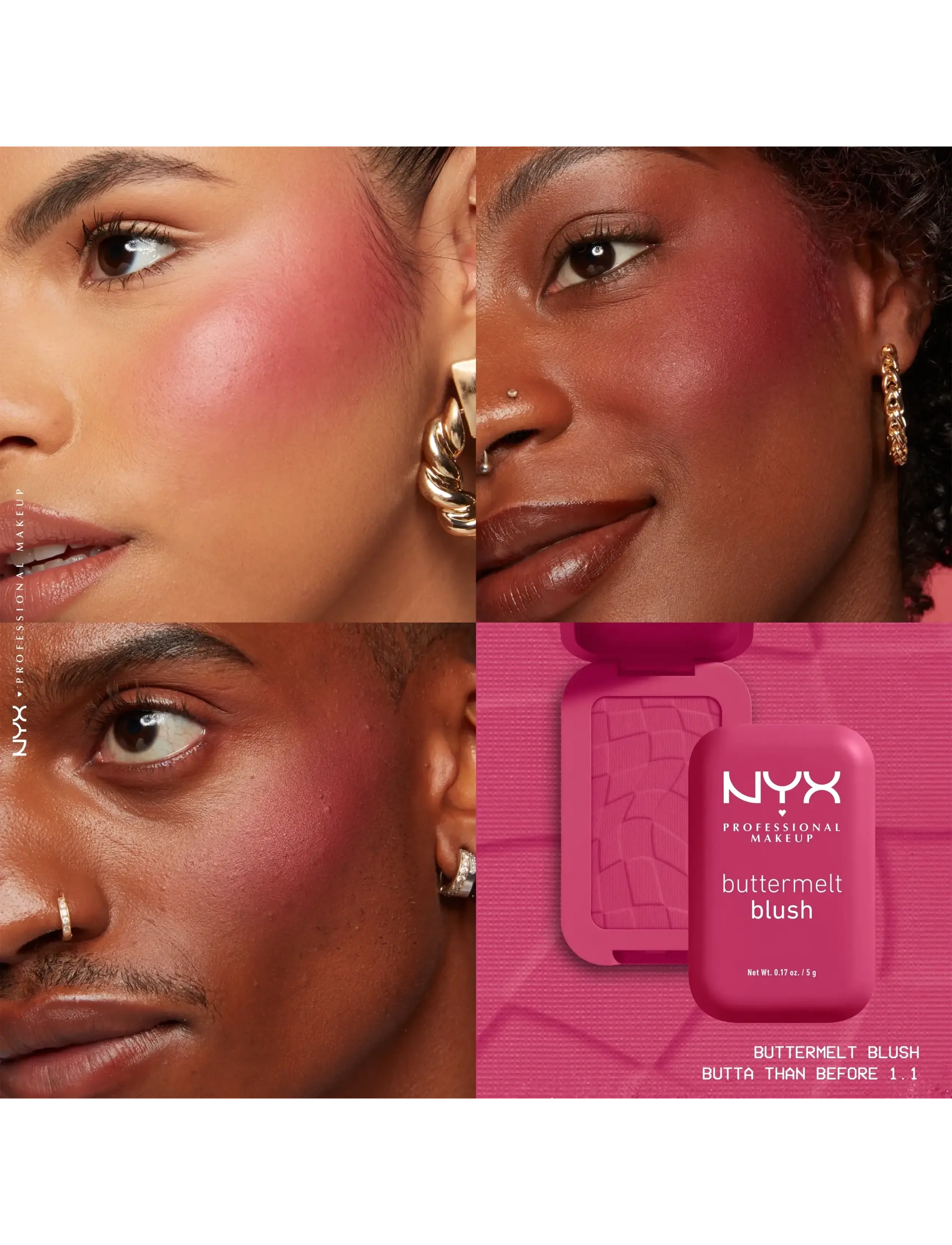 NYX Professional Makeup - NYX Professional Makeup Buttermelt Blush 11 Butta Than Before - makeup - butta than before - 2