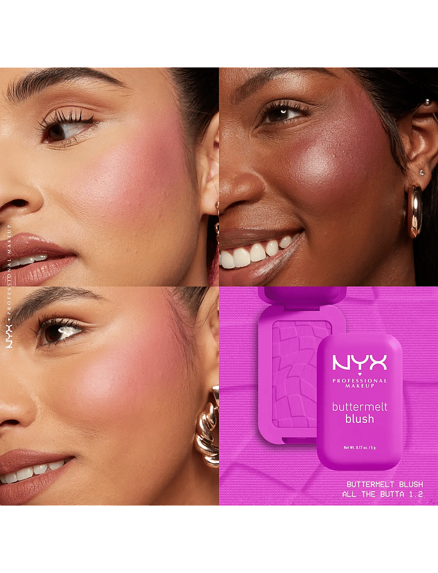 NYX Professional Makeup - NYX Professional Makeup Buttermelt Blush 12 All The Butta - makeup - all the butta - 2