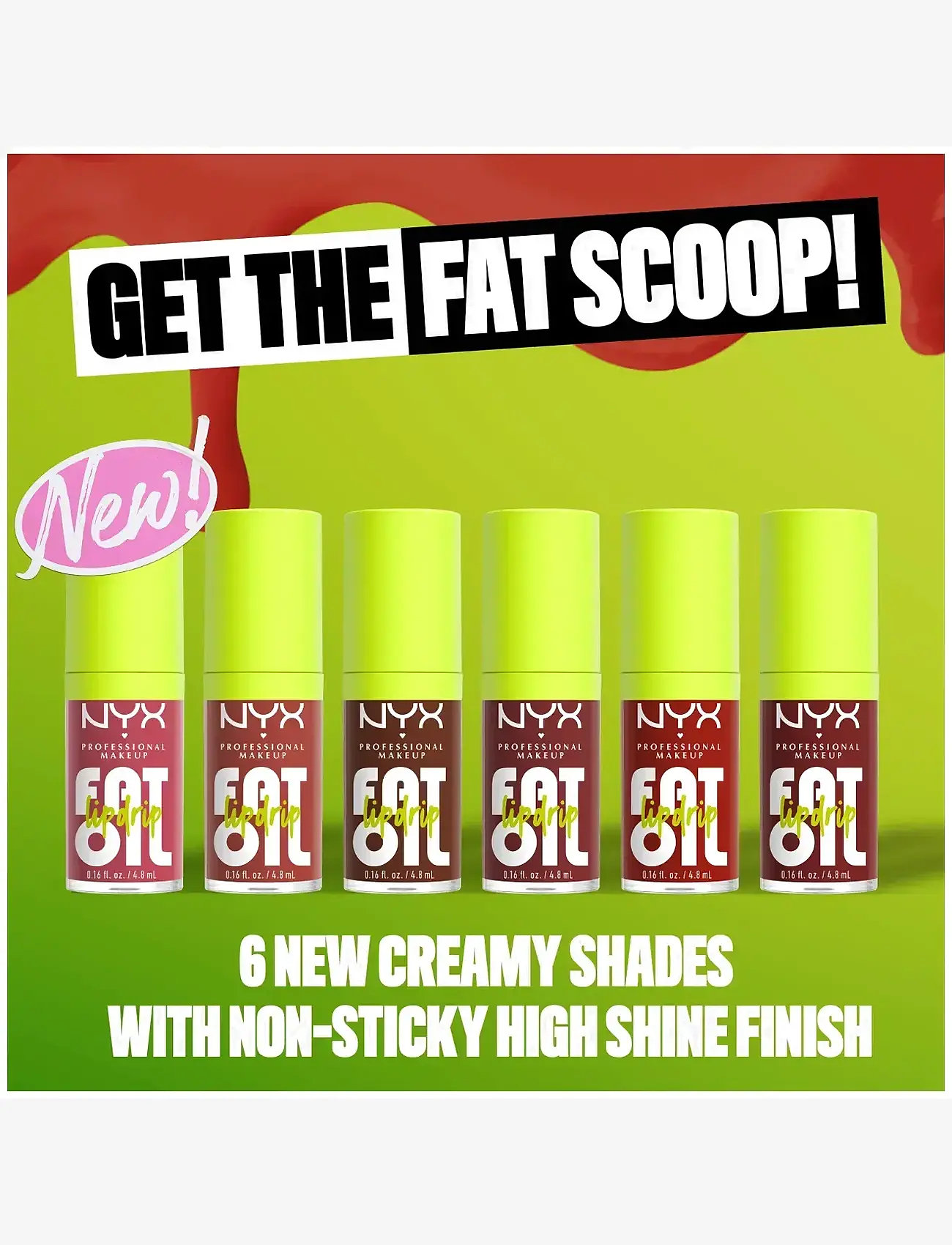 NYX Professional Makeup - NYX Professional Makeup Fat Oil Lip Drip 09 Chillin' Like A Villian lip gloss - smink - chillin' like a villian - 5