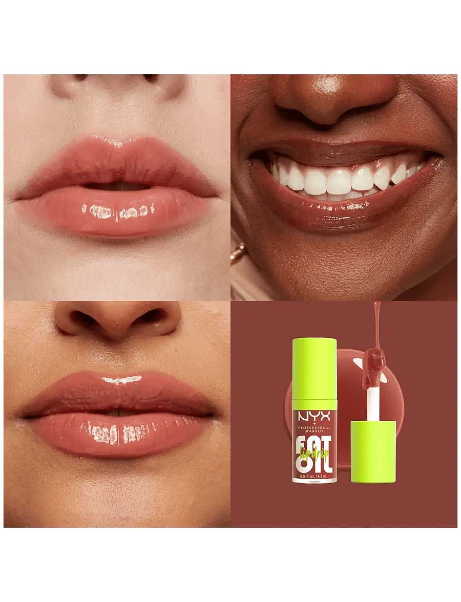 NYX Professional Makeup - NYX Professional Makeup Fat Oil Lip Drip 10 Splash Of Cream lip gloss - makeup - splash of cream - 2