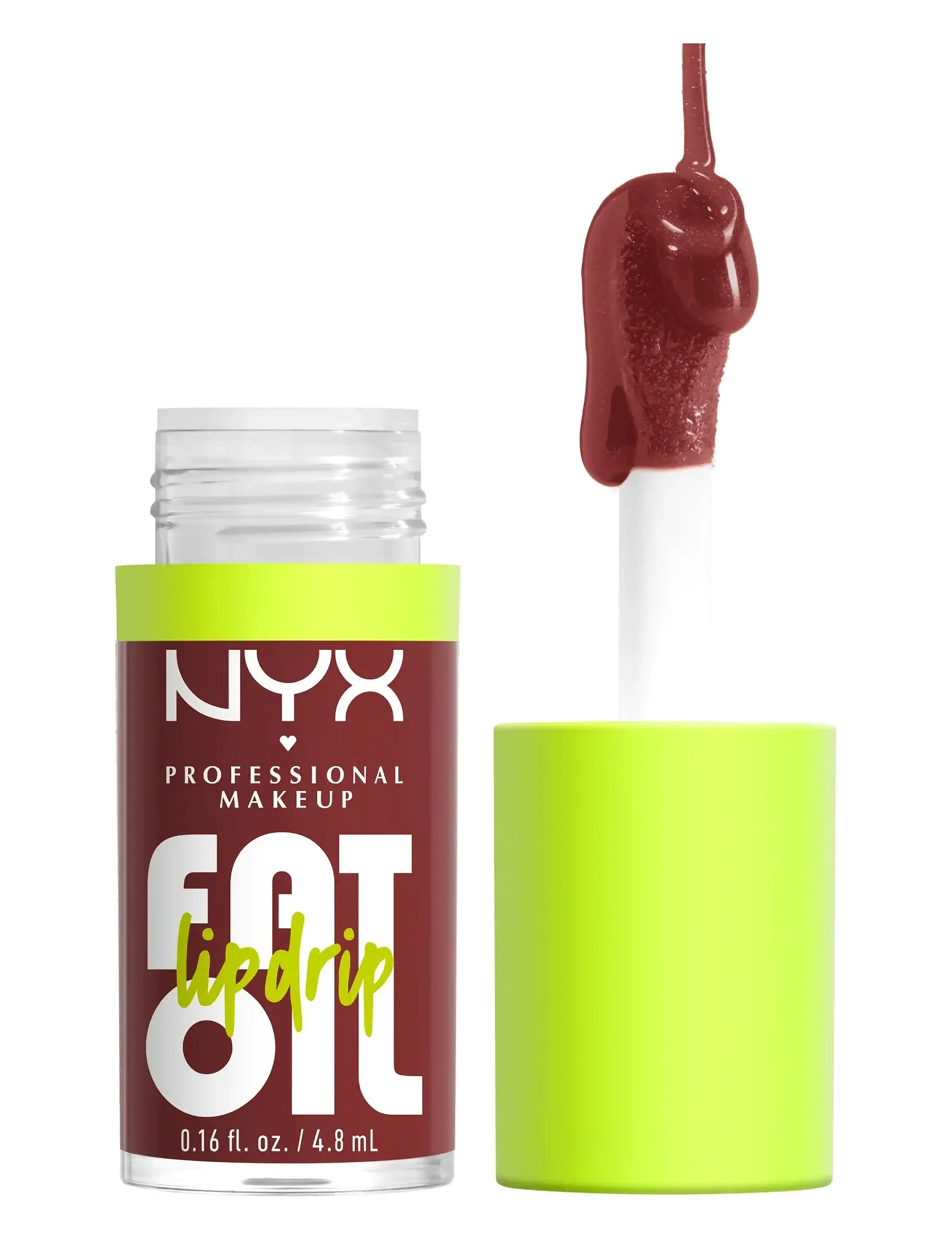 NYX Professional Makeup Nyx Professional Makeup Fat Oil Lip Drip 12 Sprinkle Sprinkle Lip Gloss, 4.8 ml, Pink, Læber > Læbeolier, Dame