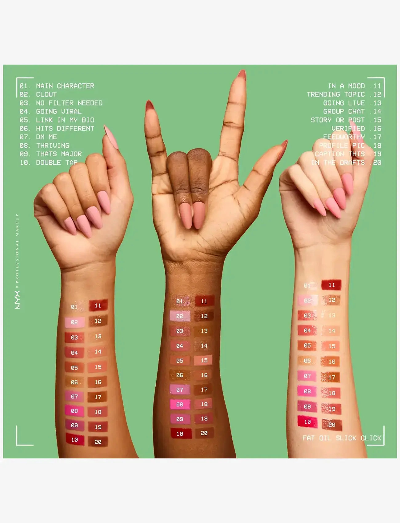 NYX Professional Makeup - NYX Professional Makeup Fat Oil Slick Click Lip Balm  - læbepomade - story or post - 5