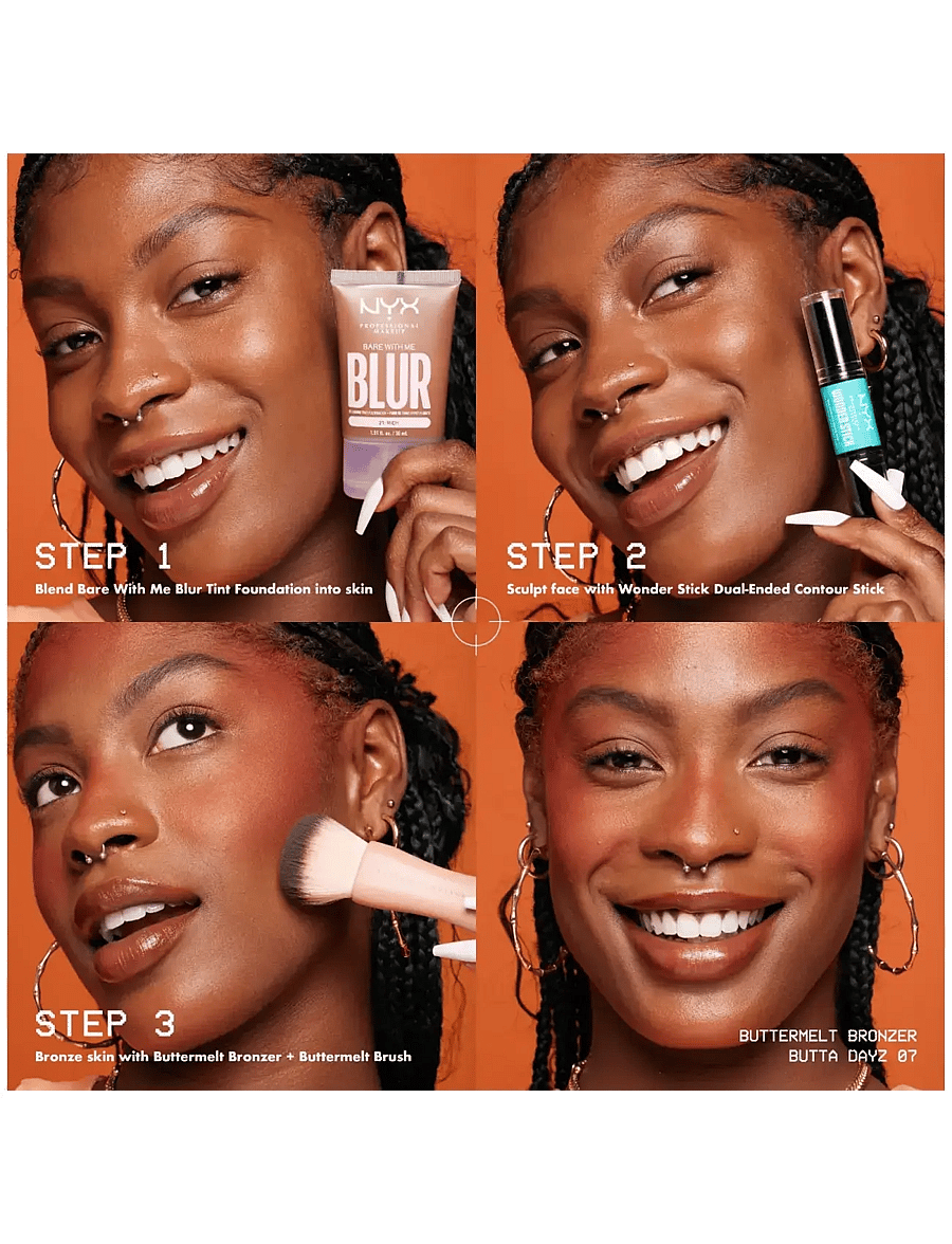 NYX Professional Makeup - NYX Professional Makeup Buttermelt Bronzer 02.5 Butta Ballin 5 g - makeup - butta ballin - 4