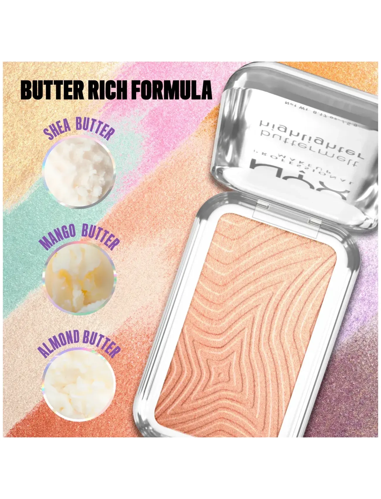 NYX Professional Makeup - NYX Professional Makeup Buttermelt Highlighter 10 Glaze It Butta 5 g - makeup - glaze it butta - 2