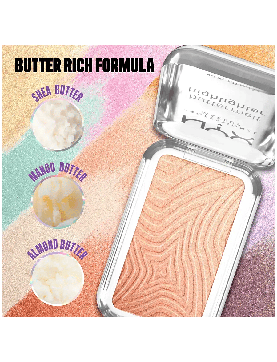 NYX Professional Makeup - NYX Professional Makeup Buttermelt Highlighter 10 Glaze It Butta 5 g - makeup - glaze it butta - 2