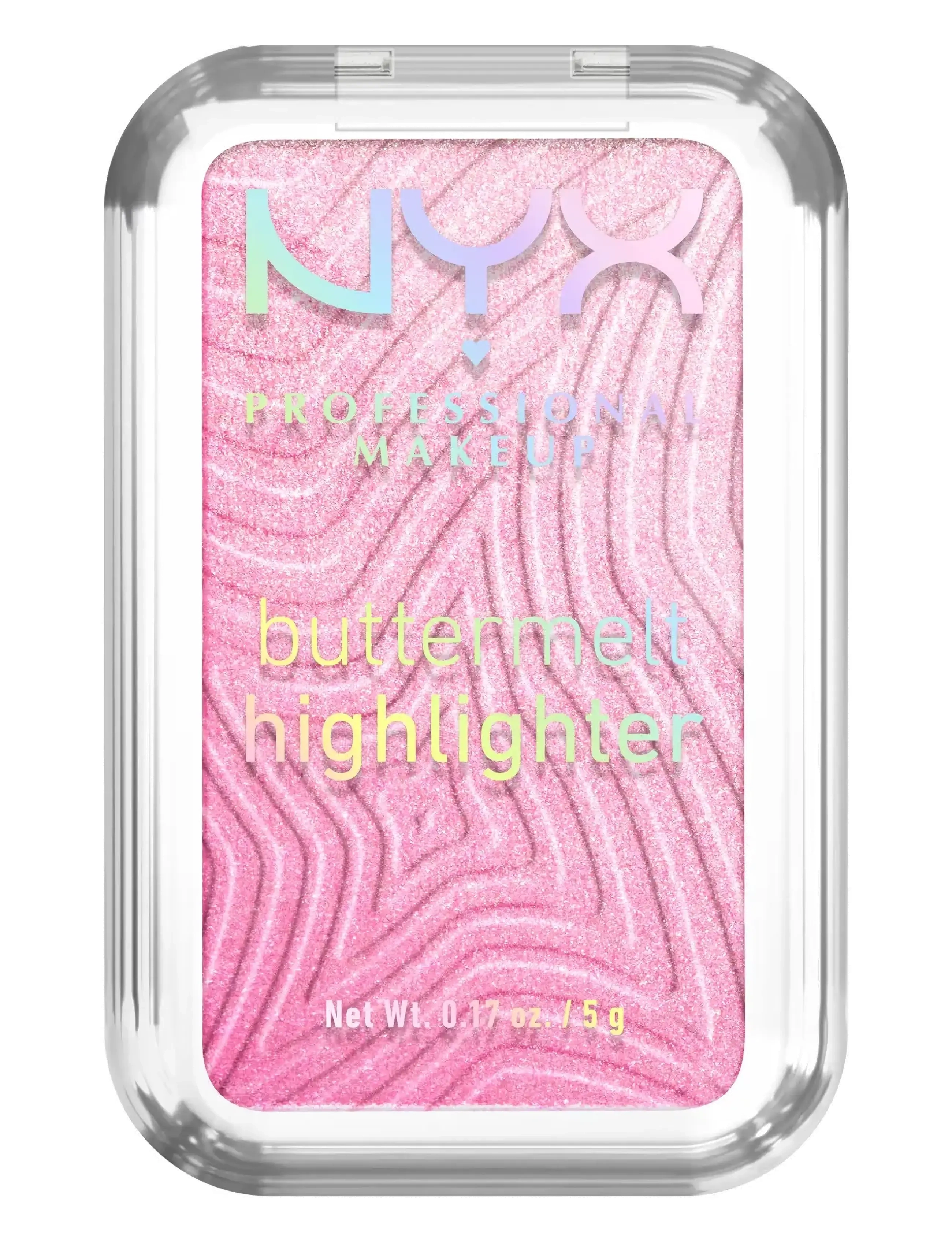 NYX Professional Makeup Nyx Professional Makeup Buttermelt Highlighter 15 U Butta Werk 5 G, 5 G, Pink, Ansigt > Highlighter, Dame