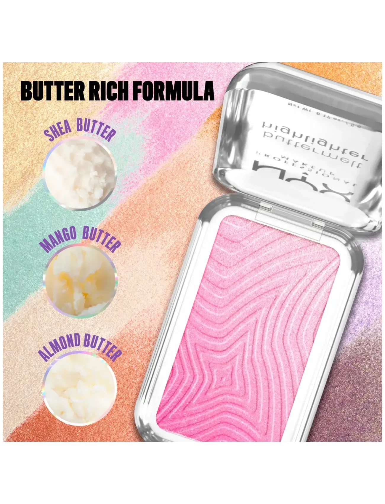 NYX Professional Makeup - NYX Professional Makeup Buttermelt Highlighter 15 U Butta Werk 5 g - makeup - u butta werk - 2