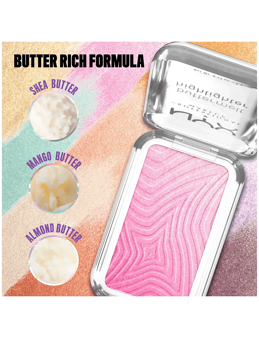 NYX Professional Makeup - NYX Professional Makeup Buttermelt Highlighter 15 U Butta Werk 5 g - makeup - u butta werk - 2