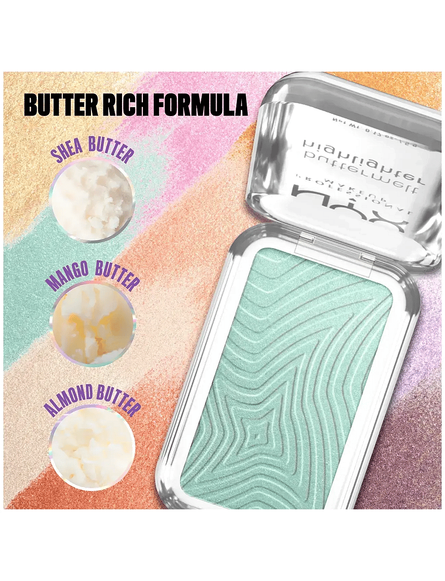 NYX Professional Makeup - NYX Professional Makeup Buttermelt Highlighter 20 Butta Mint 5 g - makeup - butta mint - 2