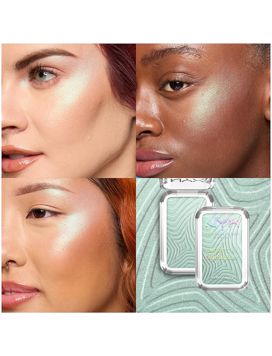 NYX Professional Makeup - NYX Professional Makeup Buttermelt Highlighter 20 Butta Mint 5 g - makeup - butta mint - 0