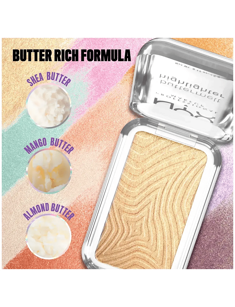 NYX Professional Makeup - NYX Professional Makeup Buttermelt Highlighter 25 Butta Than Gold 5 g - makeup - butta than gold - 2