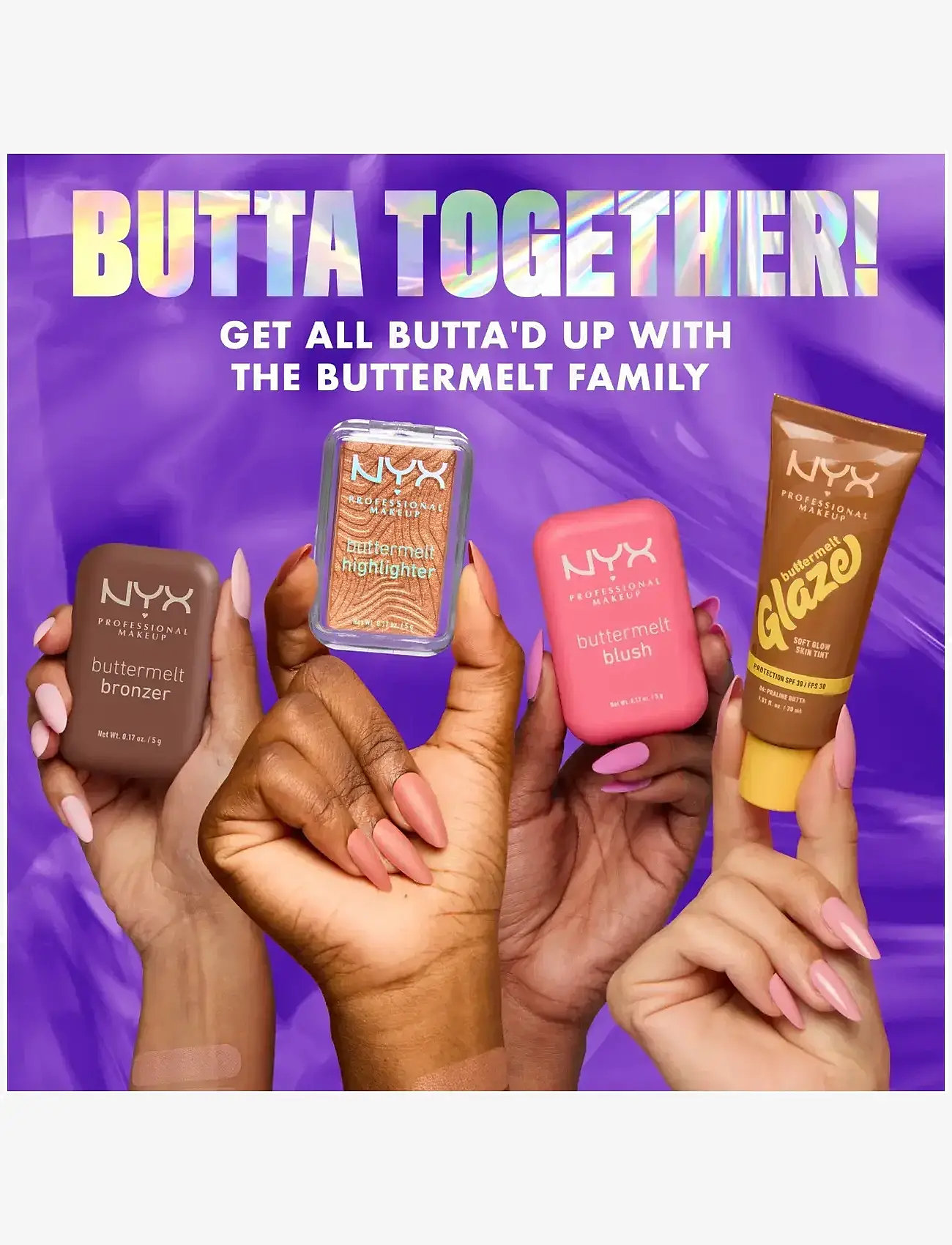 NYX Professional Makeup - NYX Professional Makeup Buttermelt Highlighter 25 Butta Than Gold 5 g - smink - butta than gold - 4