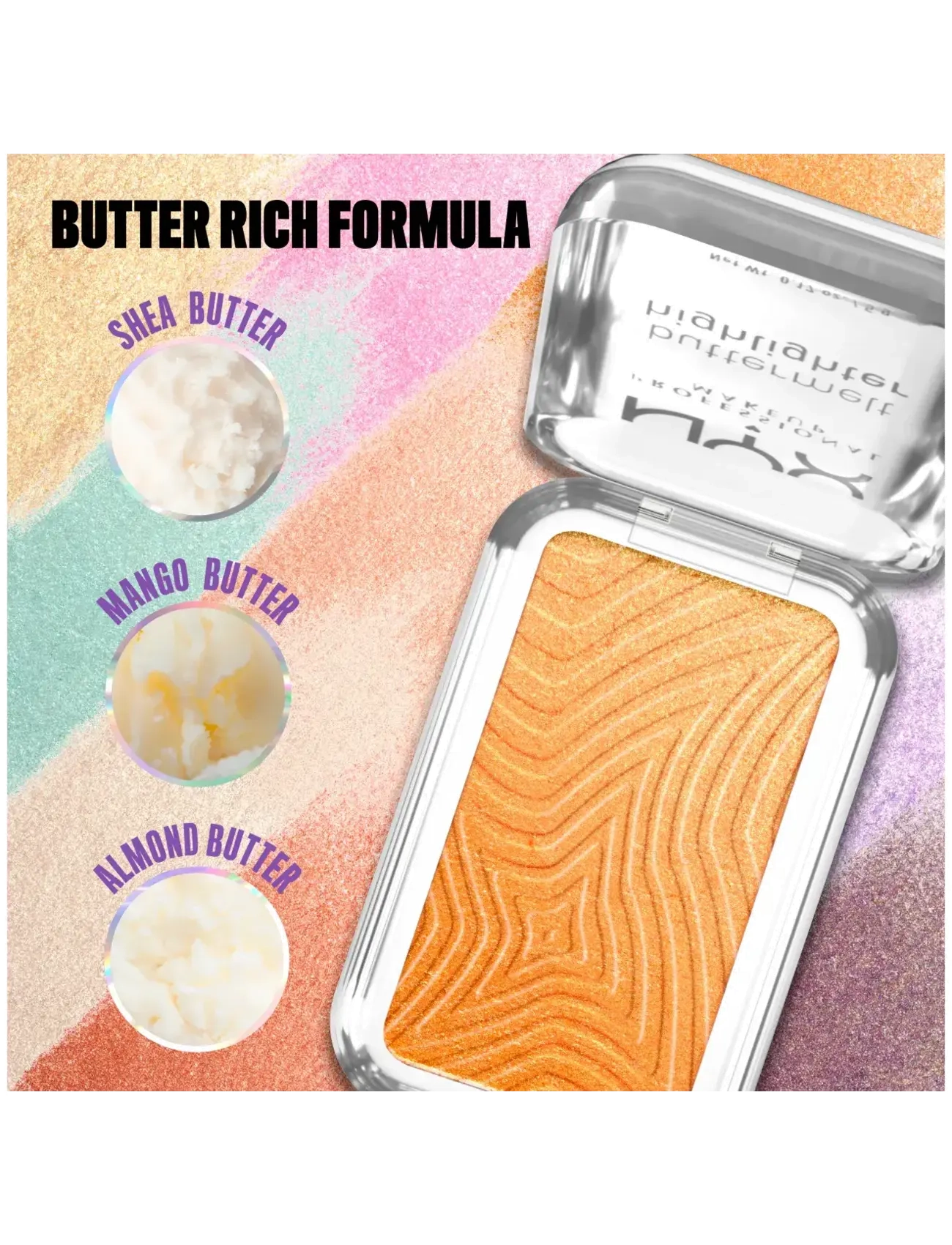 NYX Professional Makeup - NYX Professional Makeup Buttermelt Highlighter 30 Butta Bling 5 g - makeup - butta bling - 2