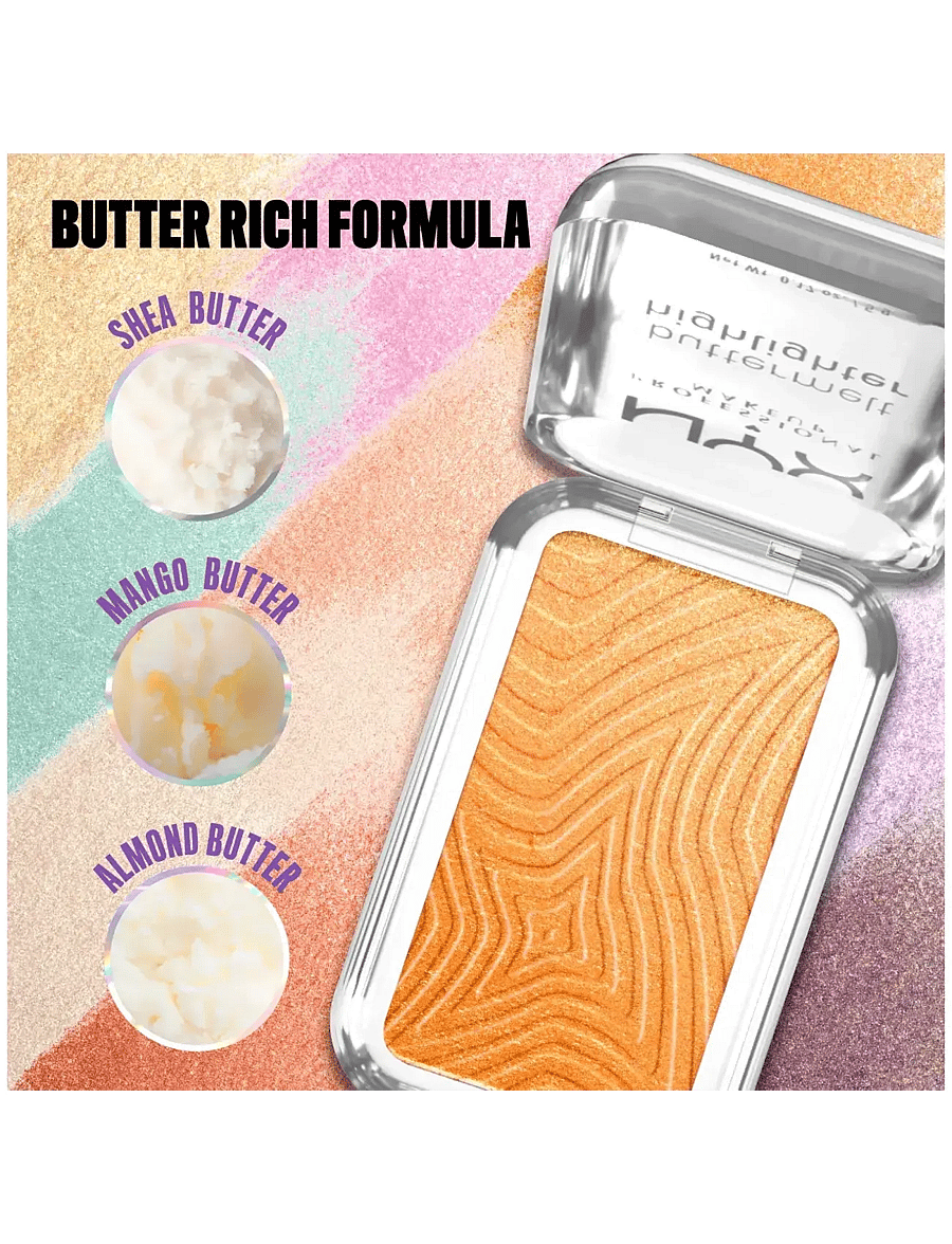 NYX Professional Makeup - NYX Professional Makeup Buttermelt Highlighter 30 Butta Bling 5 g - makeup - butta bling - 2