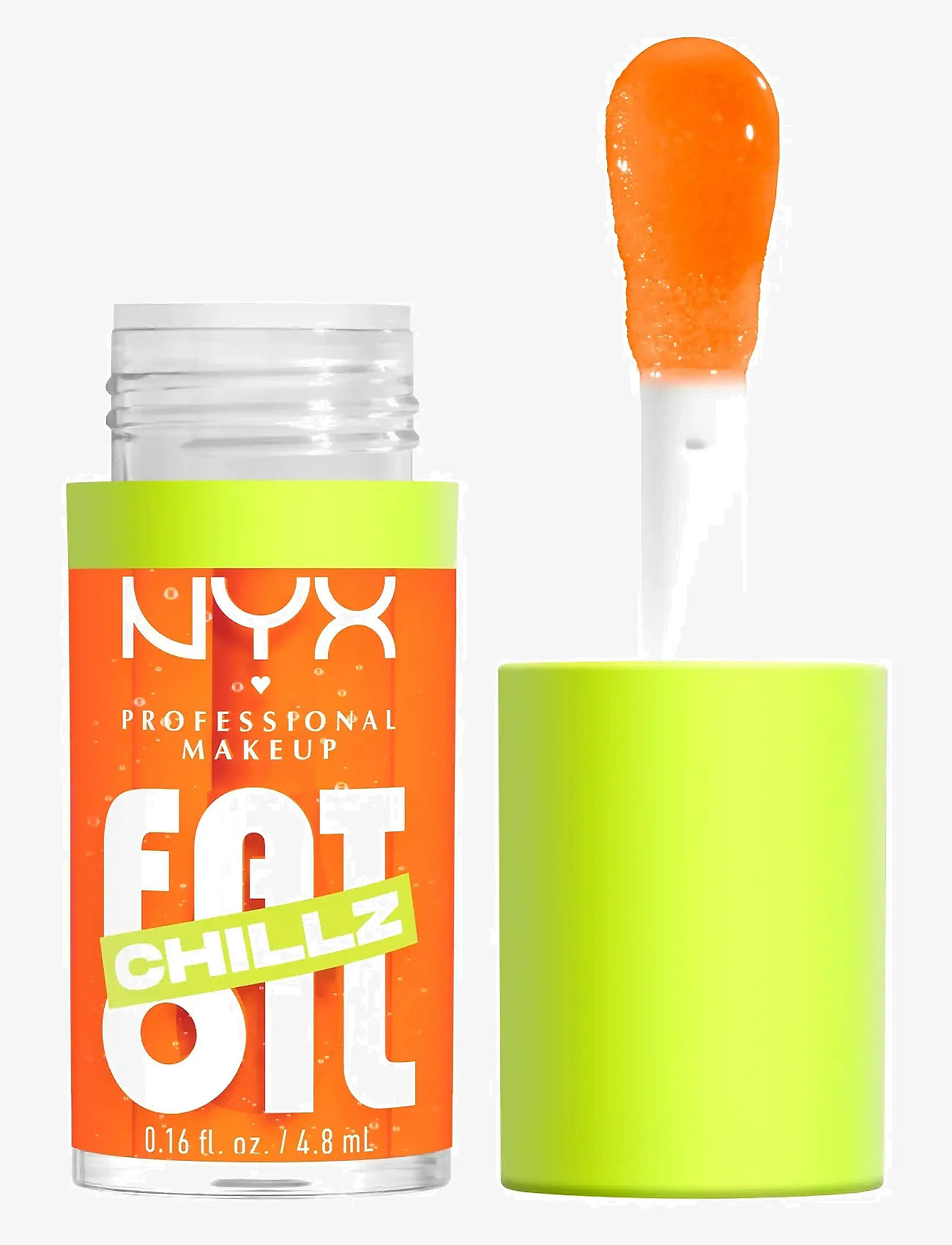 NYX Professional Makeup - NYX Professional Makeup Fat Oil Chillz Lip Drip Lip Oil 15 Citrus Chiller 4,8 ml - makeup - citrus chiller - 1