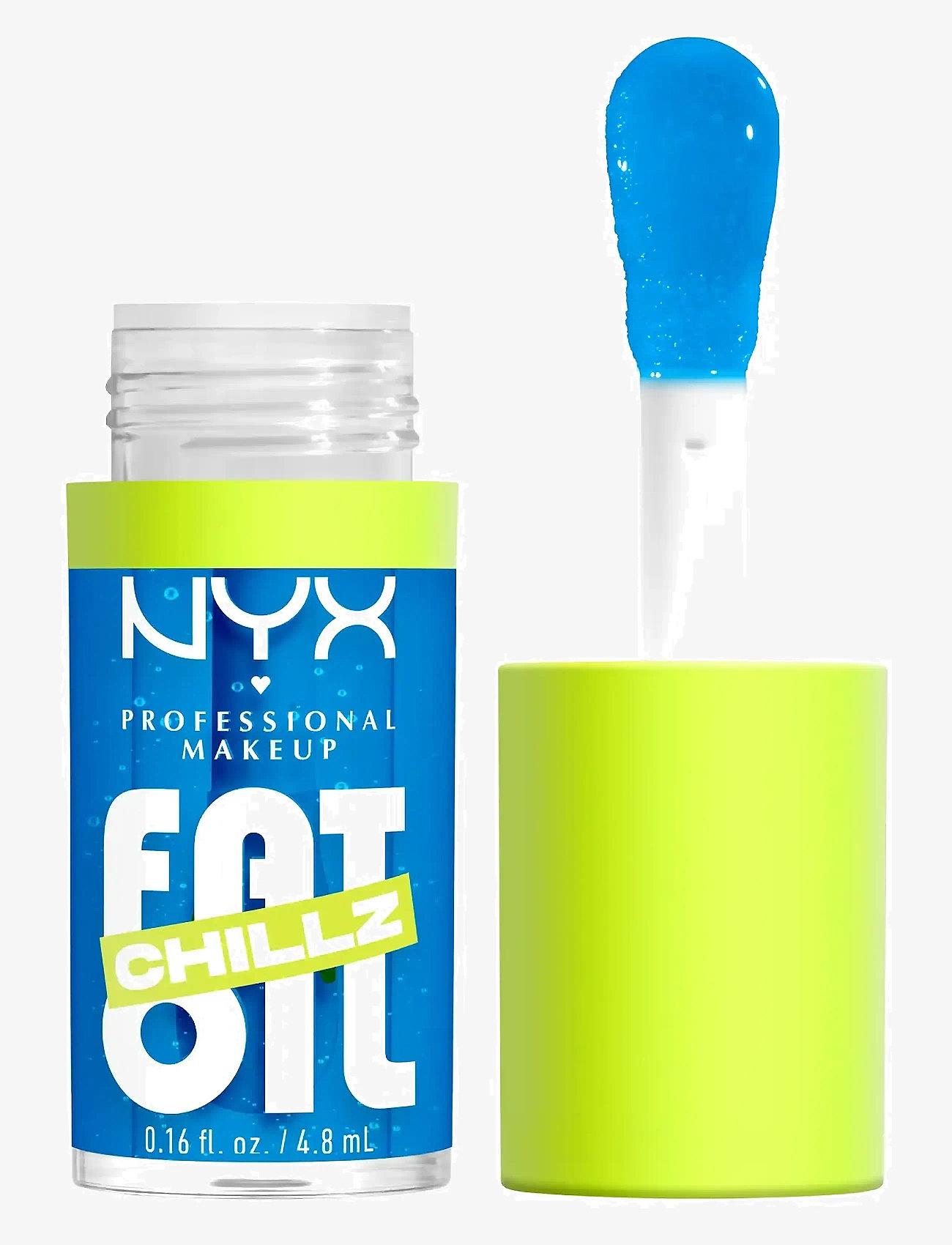 NYX Professional Makeup - NYX Professional Makeup Fat Oil Chillz Lip Drip Lip Oil 18 Polar Peppermint 4,8 ml - smink - polar peppermint - 1