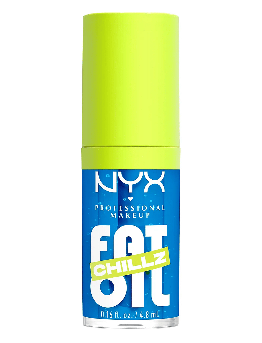 NYX Professional Makeup - NYX Professional Makeup Fat Oil Chillz Lip Drip Lip Oil 18 Polar Peppermint 4,8 ml - smink - polar peppermint - 5
