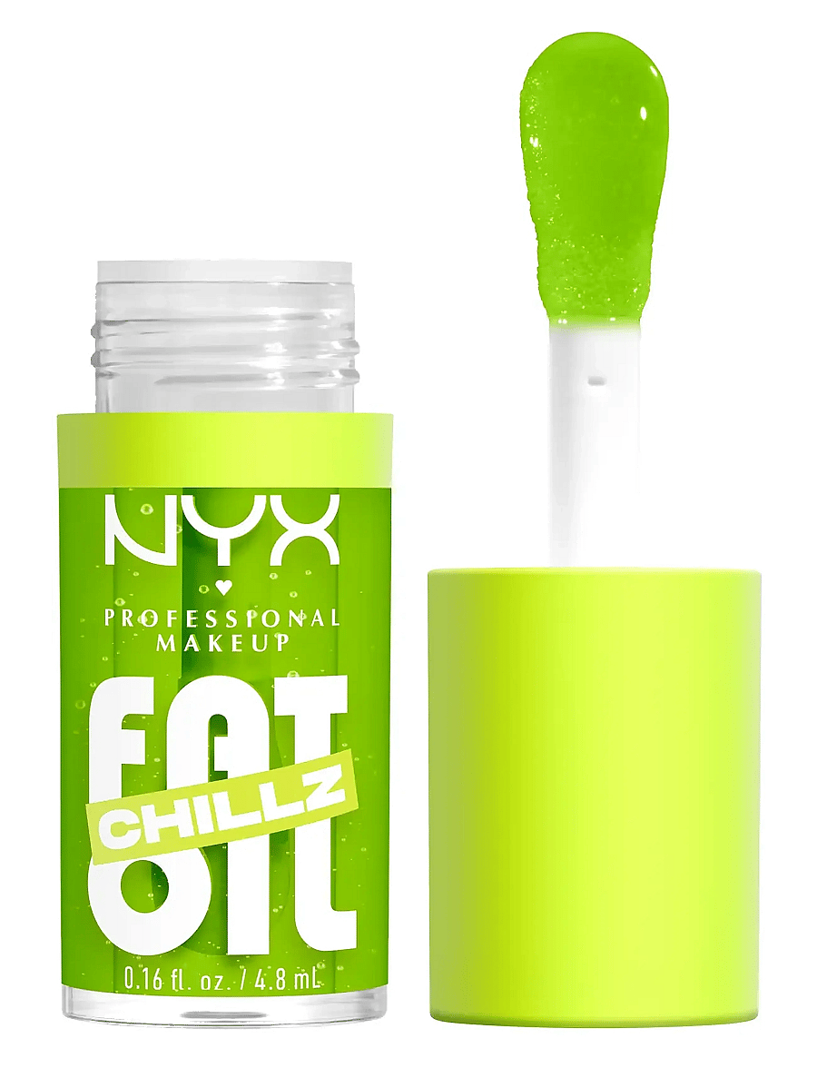 NYX Professional Makeup - NYX Professional Makeup Fat Oil Chillz Lip Drip Lip Oil 19 Kiwi Freezie 4,8 ml - smink - kiwi freezie - 1