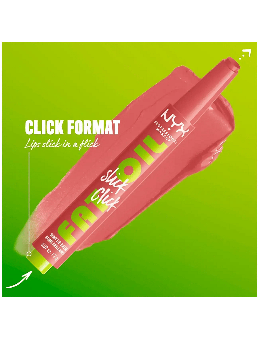NYX Professional Makeup - NYX Professional Makeup Fat Oil Slick Click Lip Balm - huulepalsamid - caption this - 4