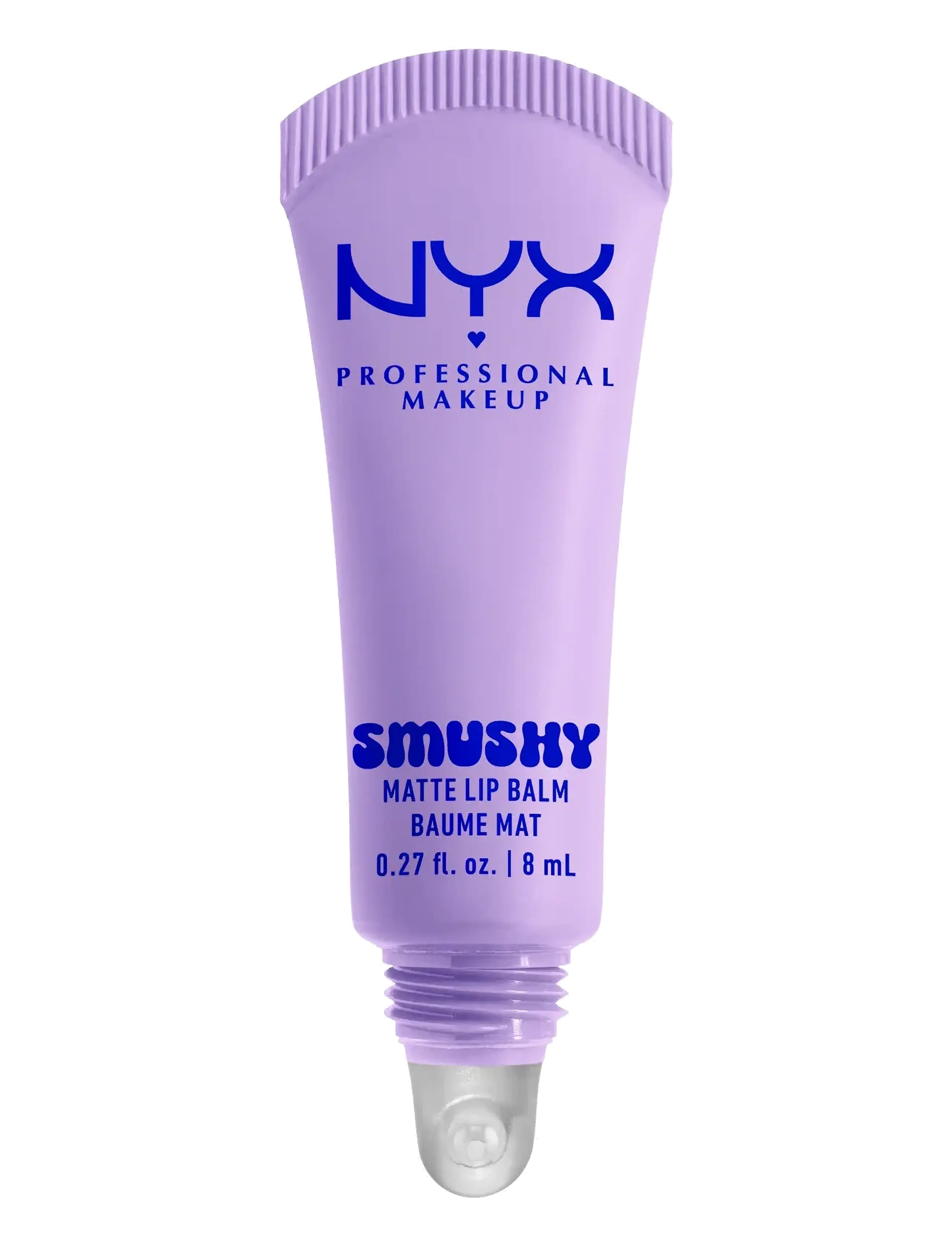 NYX Professional Makeup Smushy Matte Lip Balm 1 Sugar Smush 8 Ml, Læbepomade, Nude, Str: 8 ML