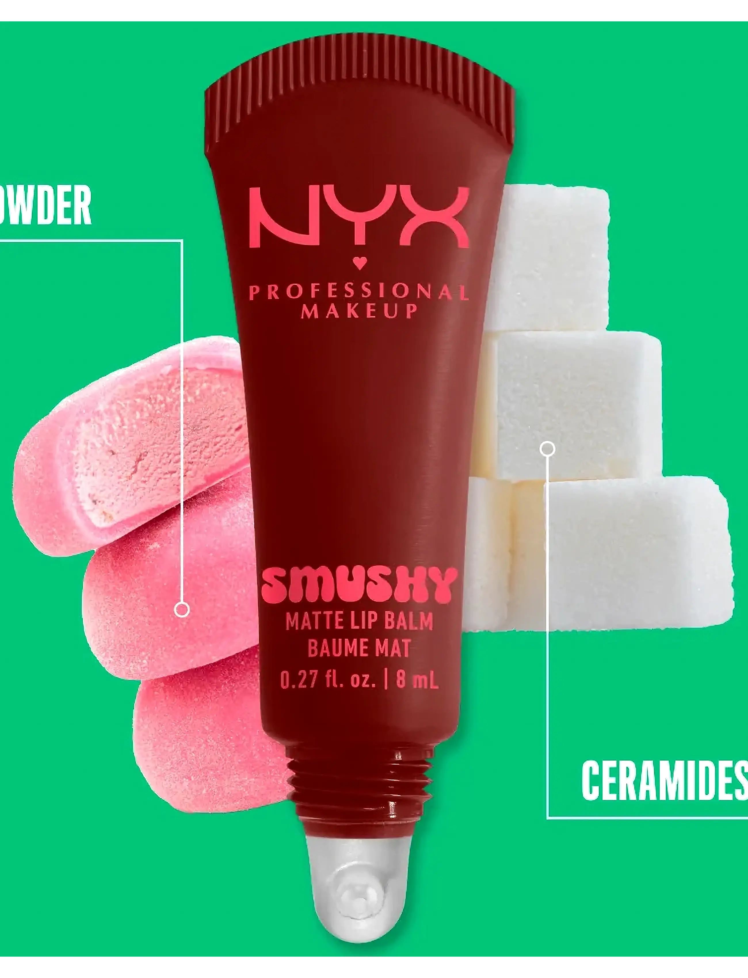 NYX Professional Makeup - NYX Professional Makeup Smushy Matte Lip Balm - huulepalsamid - smudge fudge - 5