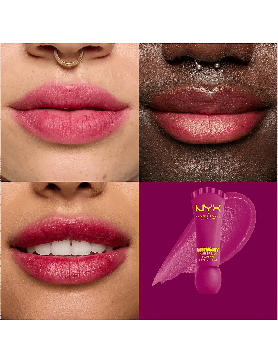 NYX Professional Makeup - NYX Professional Makeup Smushy Matte Lip Balm - läppbalsam - silly sippin - 1