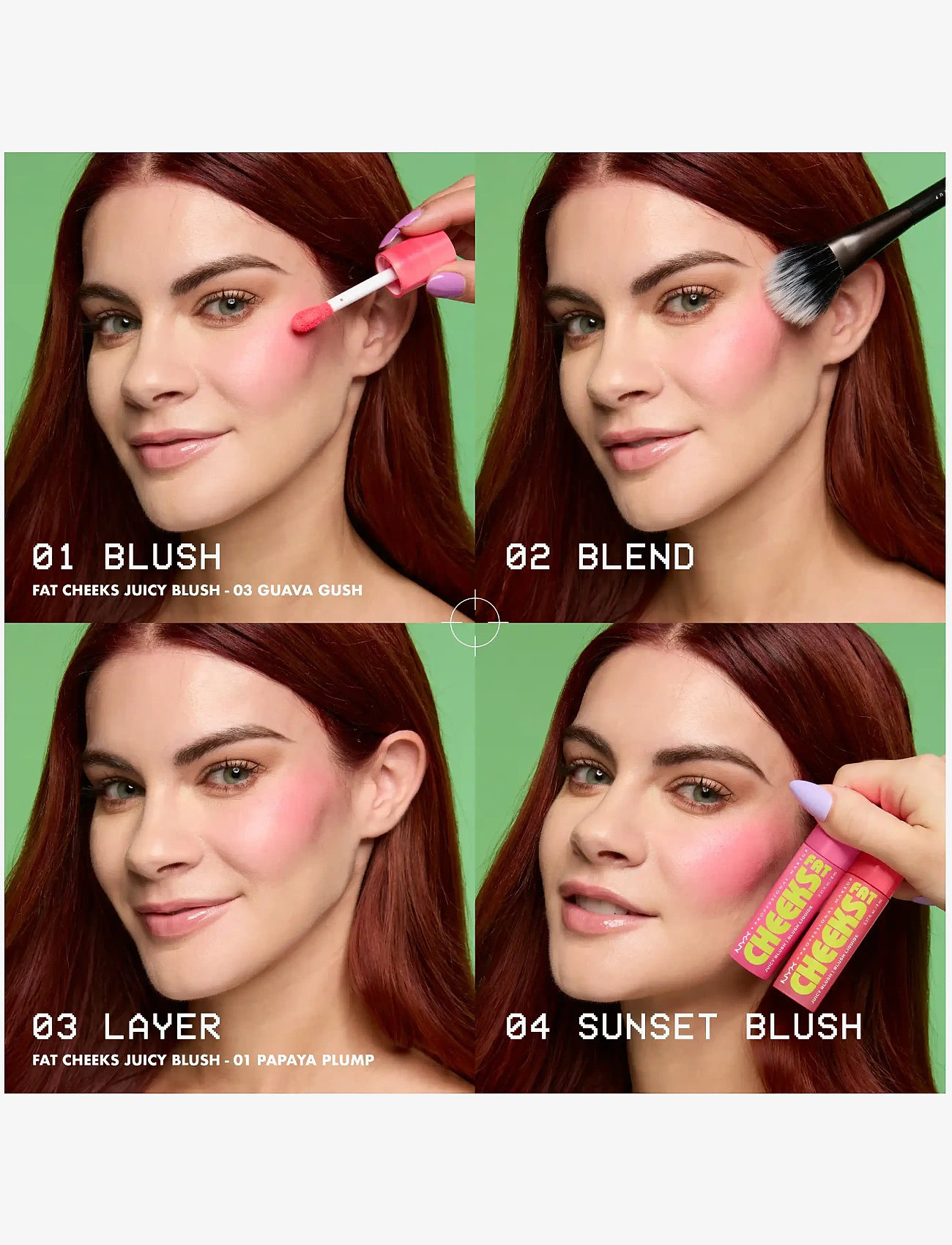 NYX Professional Makeup - NYX Professional Makeup Fat Cheeks Blush - sminke - dragon fruit drip - 2