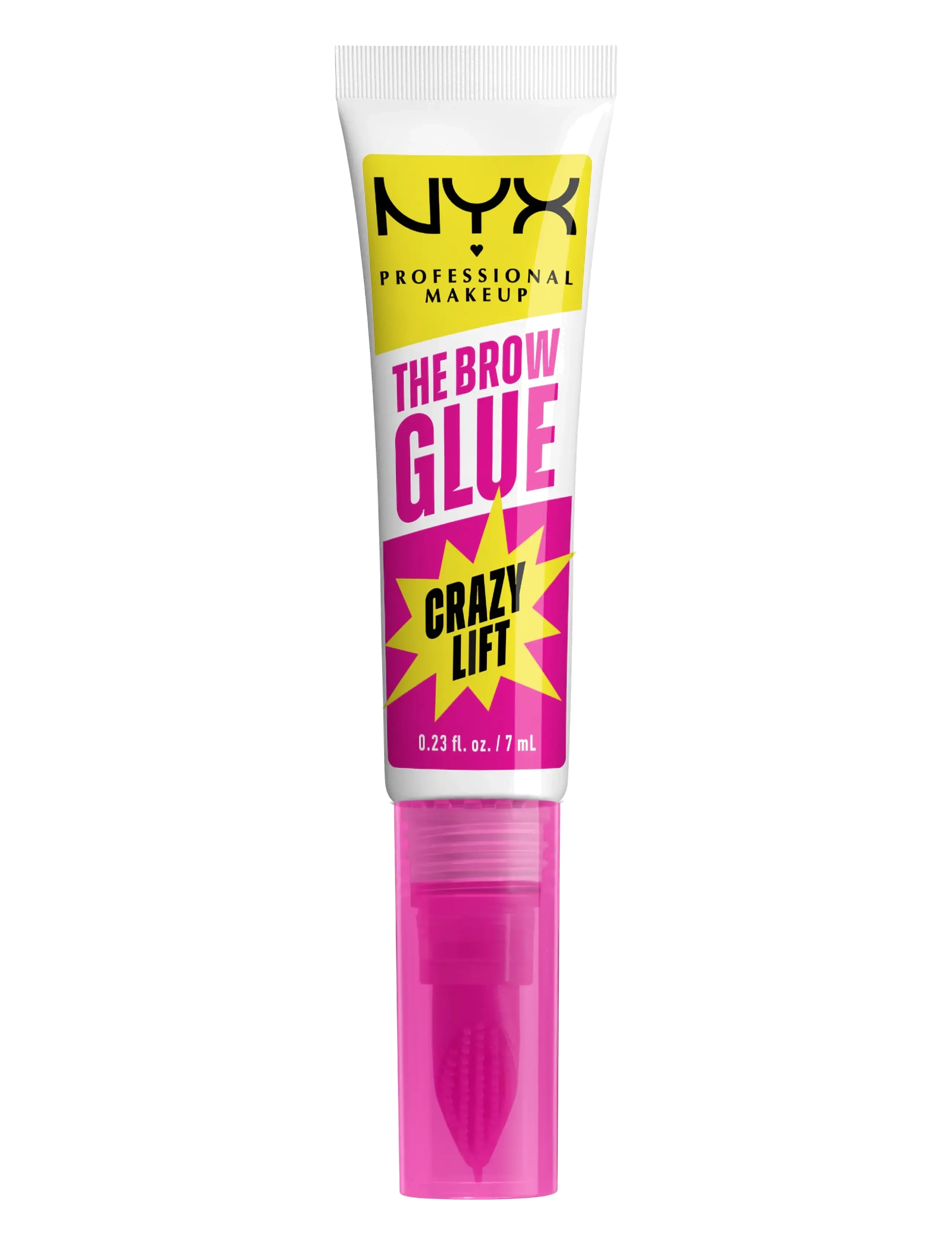 NYX Professional Makeup - NYX Professional Makeup The Brow Glue Crazy Lift 01 Transparent 7 ml - silmad ja kulmud - transparent - 2