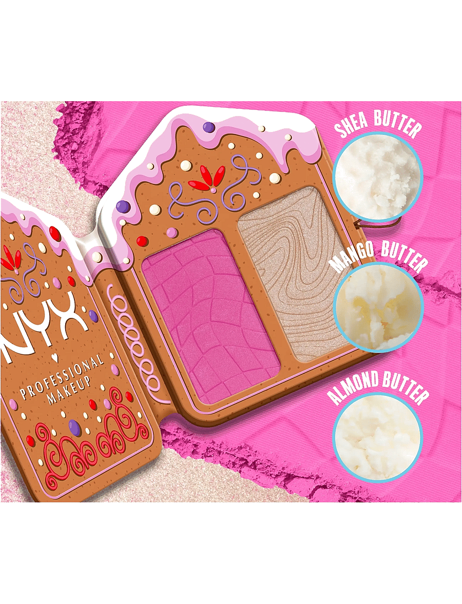 NYX Professional Makeup - NYX Professional Makeup Buttermelt Face Palette Blush/Highlighter Light/Medium - makeup - light/medium - 4