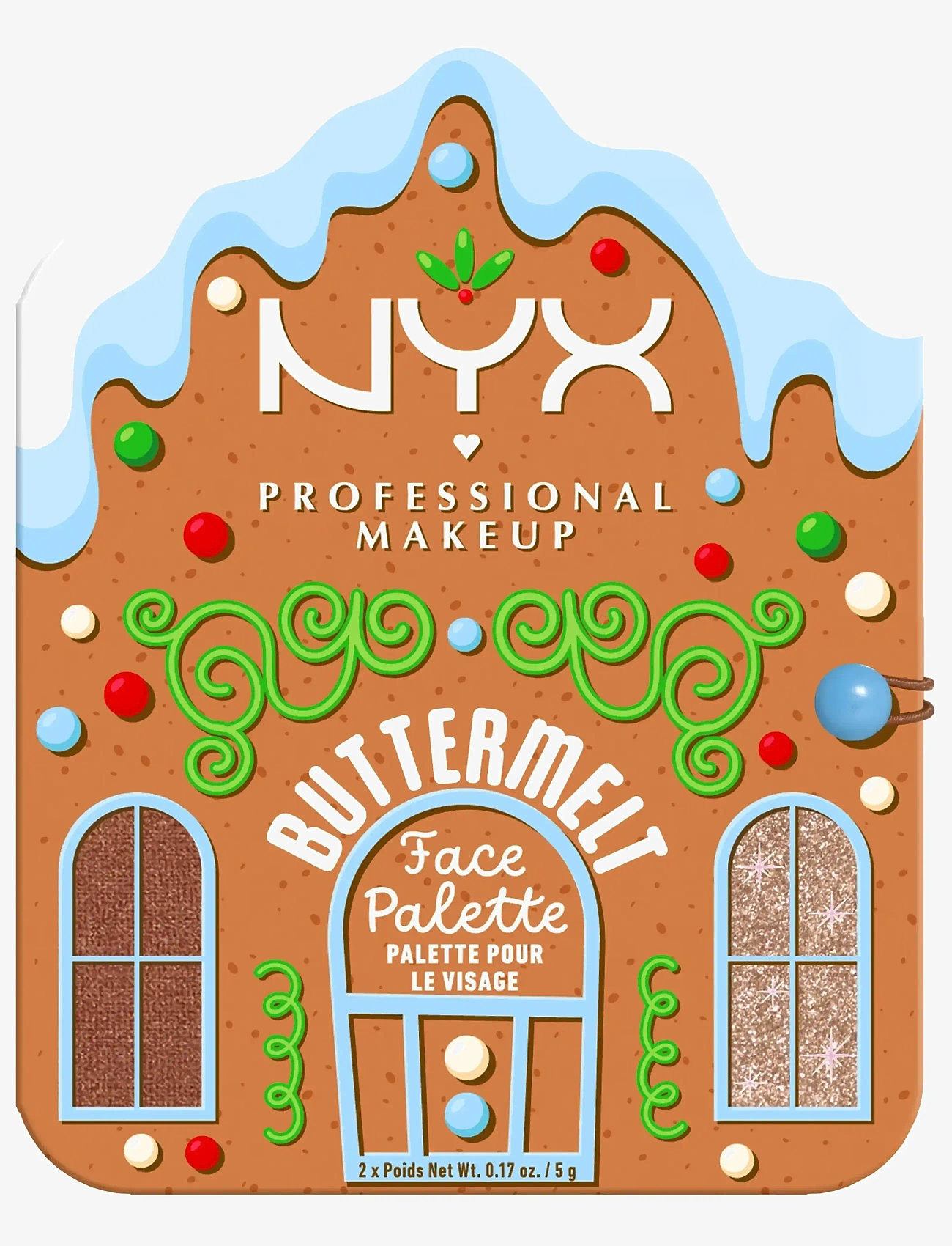 NYX Professional Makeup - NYX Professional Makeup Buttermelt Face Palette Bronzer/Highlighter Deep - deep - 1