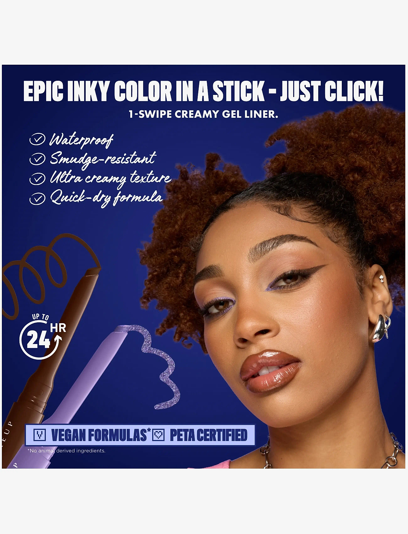 NYX Professional Makeup - NYX Professional Makeup Epic Inky Stix Eyeliner - smink - 02 ember energy - 2