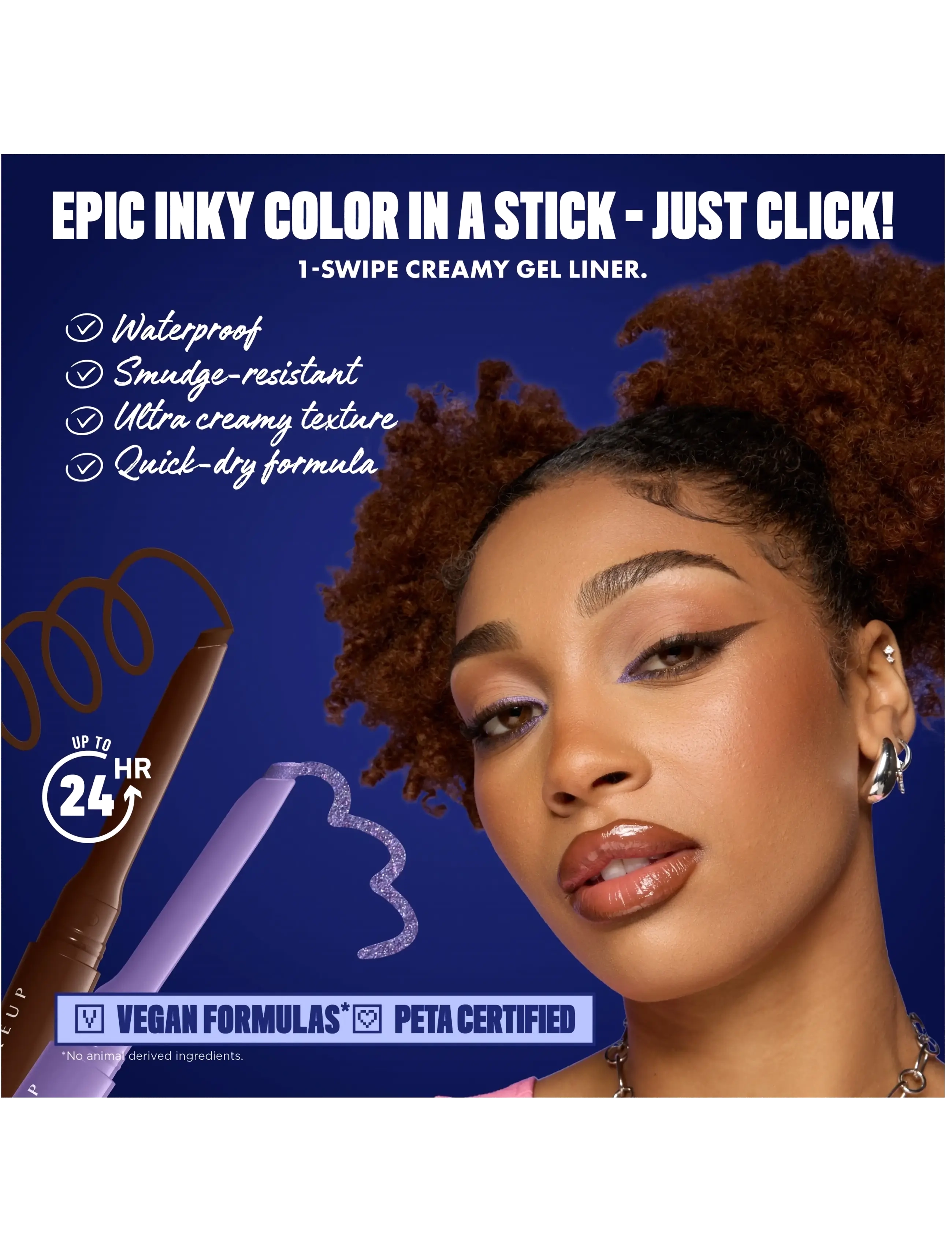 NYX Professional Makeup - NYX Professional Makeup Epic Inky Stix Eyeliner - smink - 10 violet volt - 5