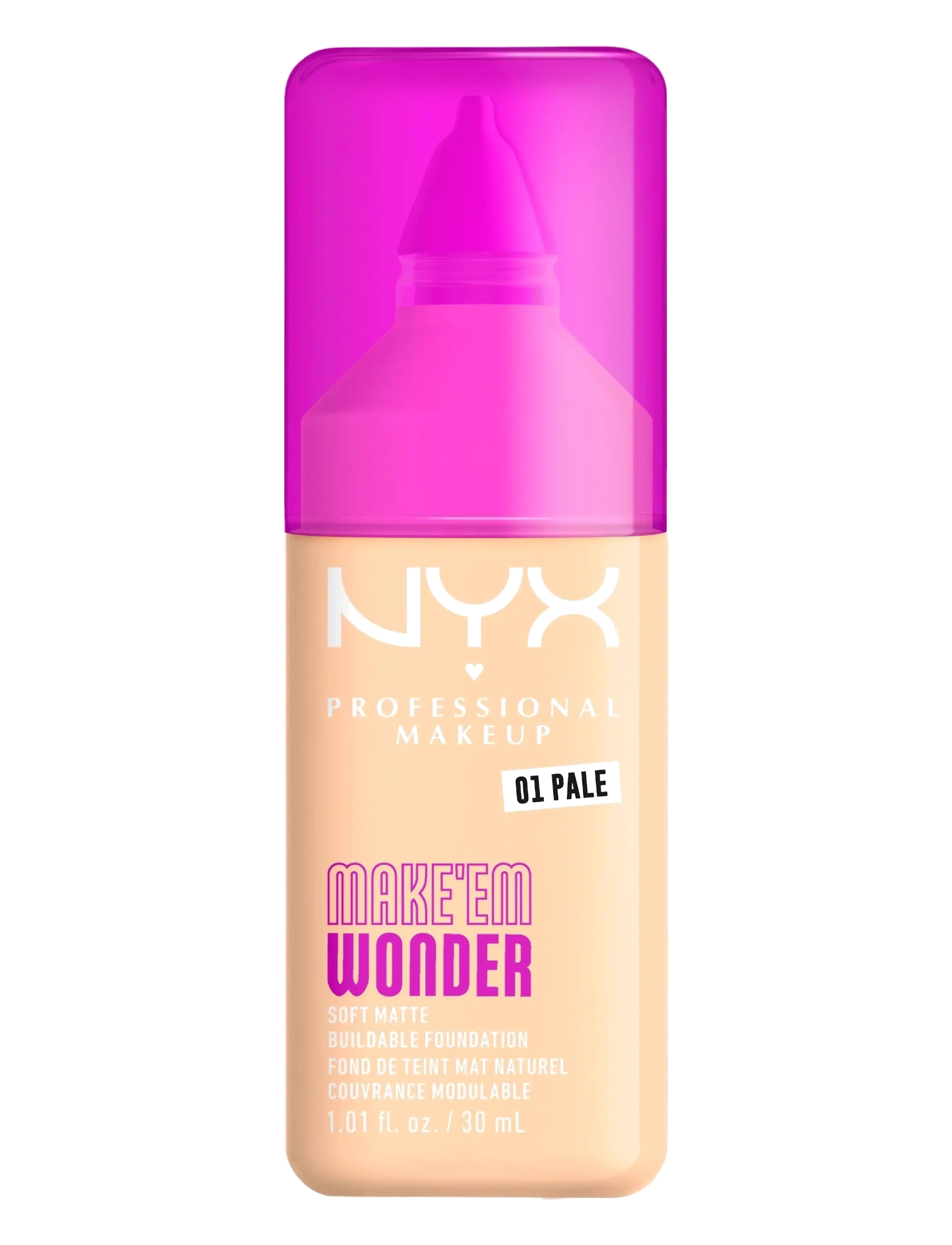 NYX Professional Makeup Nyx Professional Makeup Make Em Wonder Foundation, 30 ml, Ansigt > Foundation, Dame