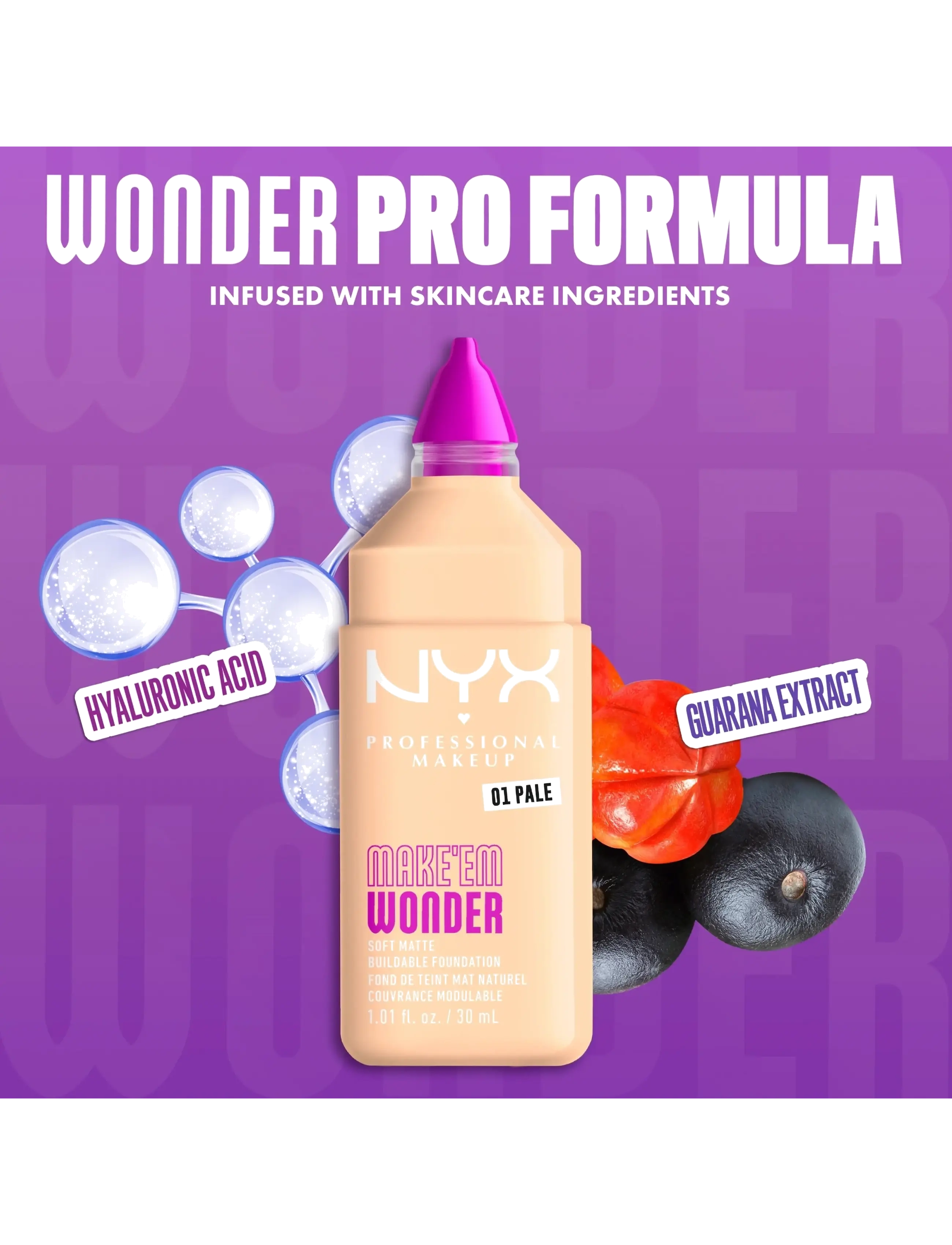 NYX Professional Makeup Make Em Wonder Foundation dam – bild 6