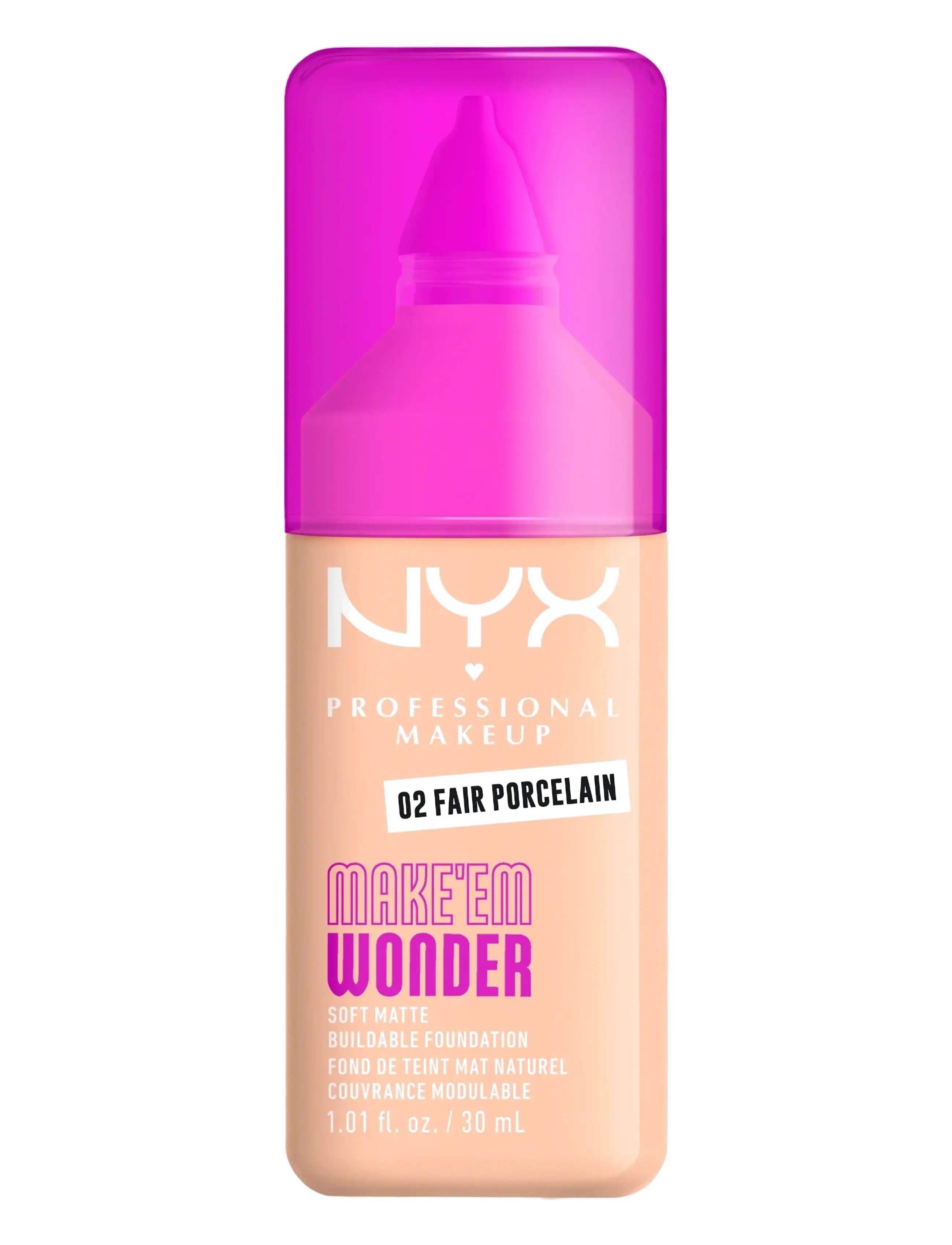 NYX Professional Makeup Nyx Professional Makeup Make Em Wonder Foundation, 30 ml, Ansigt > Foundation, Dame