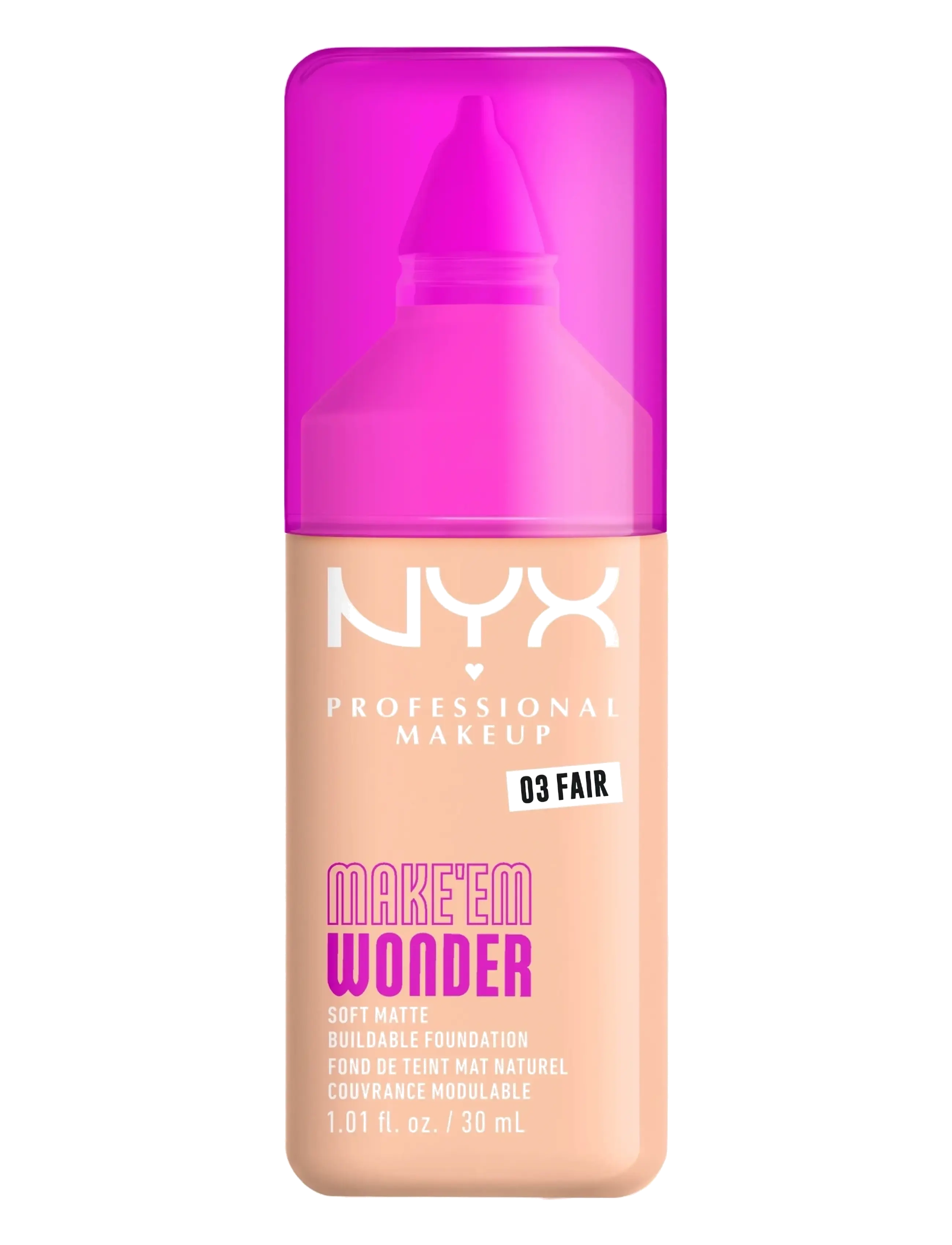NYX Professional Makeup Nyx Professional Makeup Make Em Wonder Foundation, 30 ml, Ansigt > Foundation, Dame