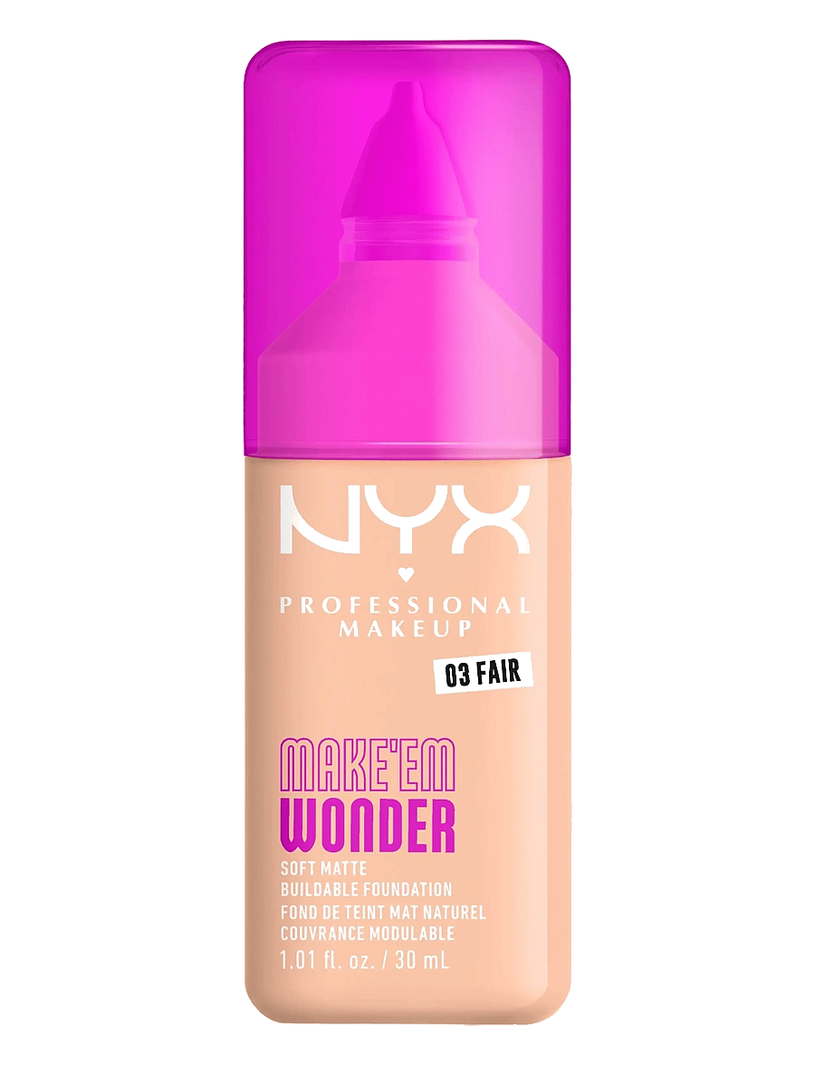 NYX Professional Makeup - NYX Professional Makeup Make Em Wonder Foundation - makeup - 03 fair - 0