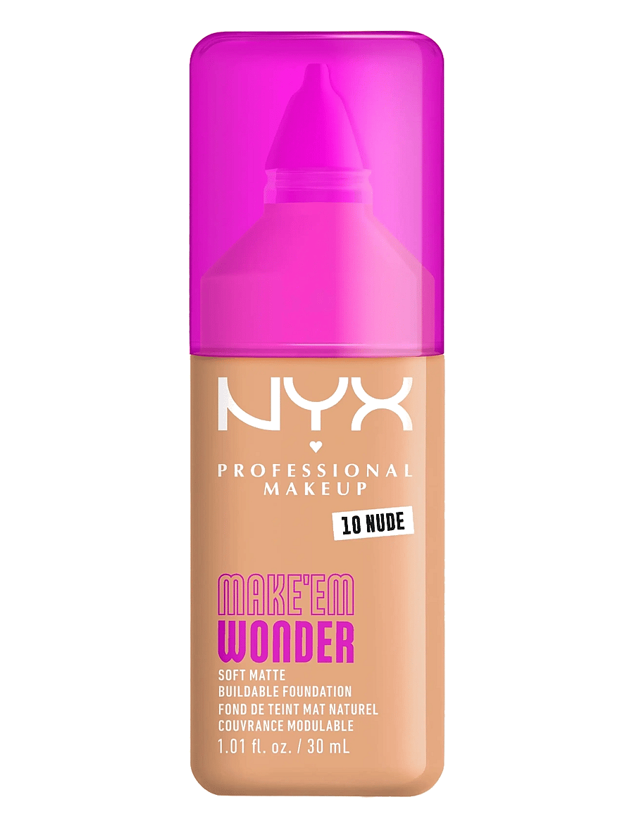 NYX Professional Makeup - NYX Professional Makeup Make Em Wonder Foundation - makeup - 10 nude - 0